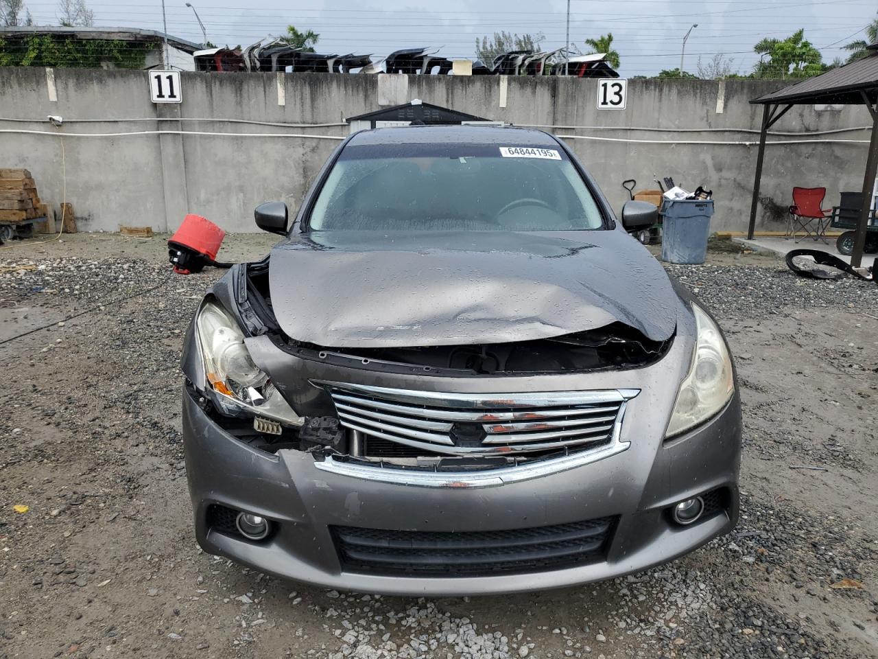 2013 Infiniti G37 Gray vin: JN1CV6AR4DM354359
