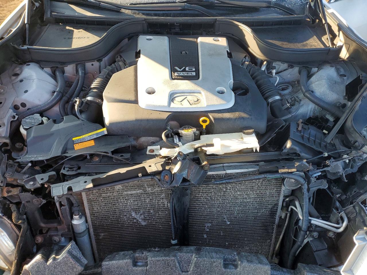 2013 Infiniti G37 Серебряный vin: JN1CV6AR4DM355995