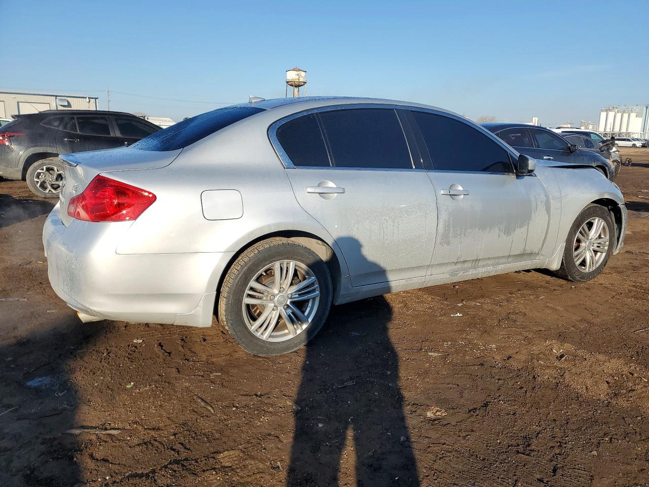 2013 Infiniti G37 Серебряный vin: JN1CV6AR4DM355995