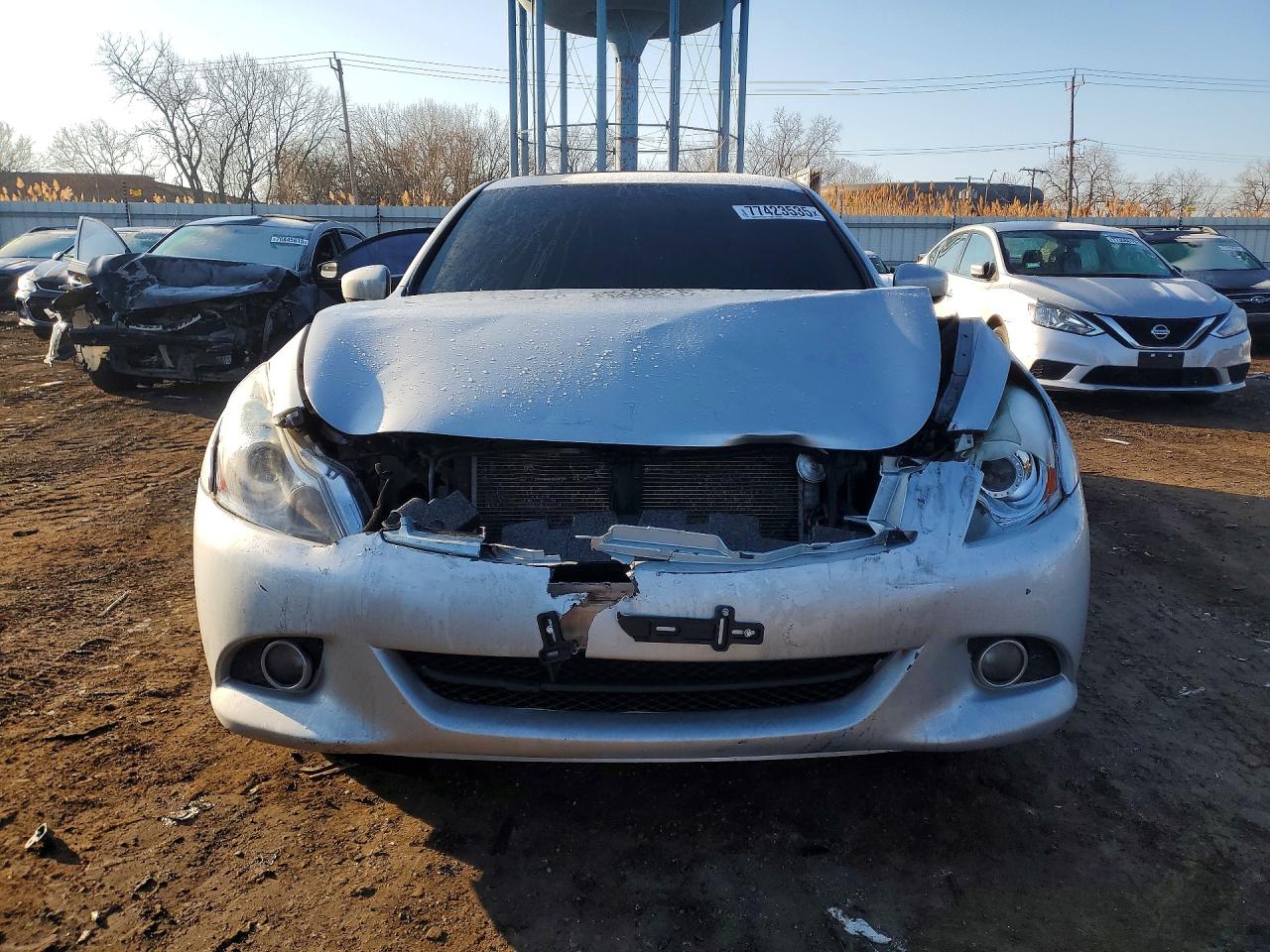 2013 Infiniti G37 Серебряный vin: JN1CV6AR4DM355995