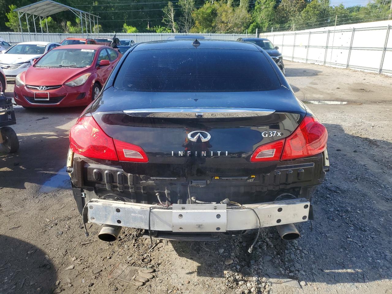 2013 Infiniti G37 Sedan X Black vin: JN1CV6AR4DM356242