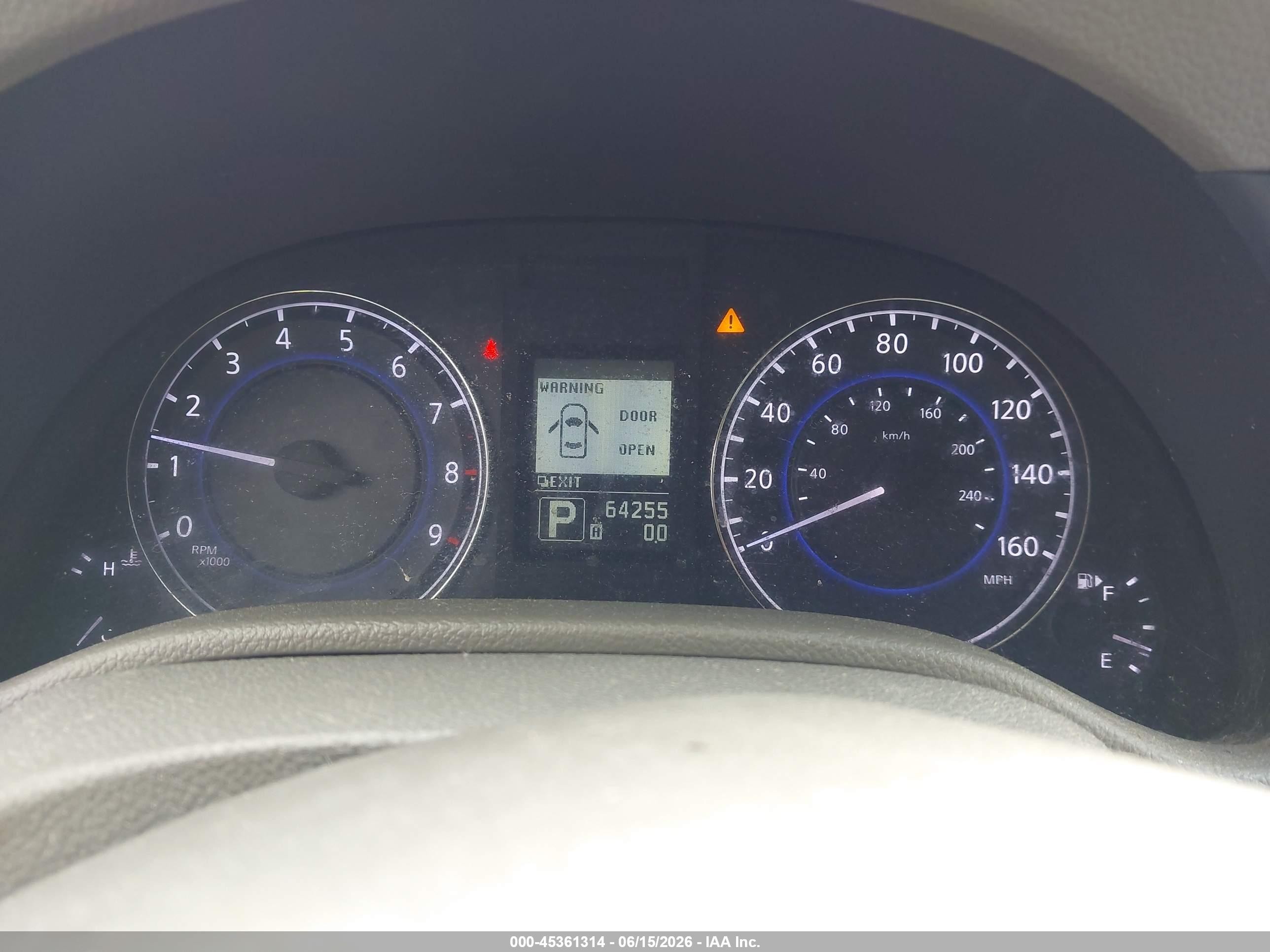 2013 Infiniti G37x   Gray vin: JN1CV6AR4DM359237
