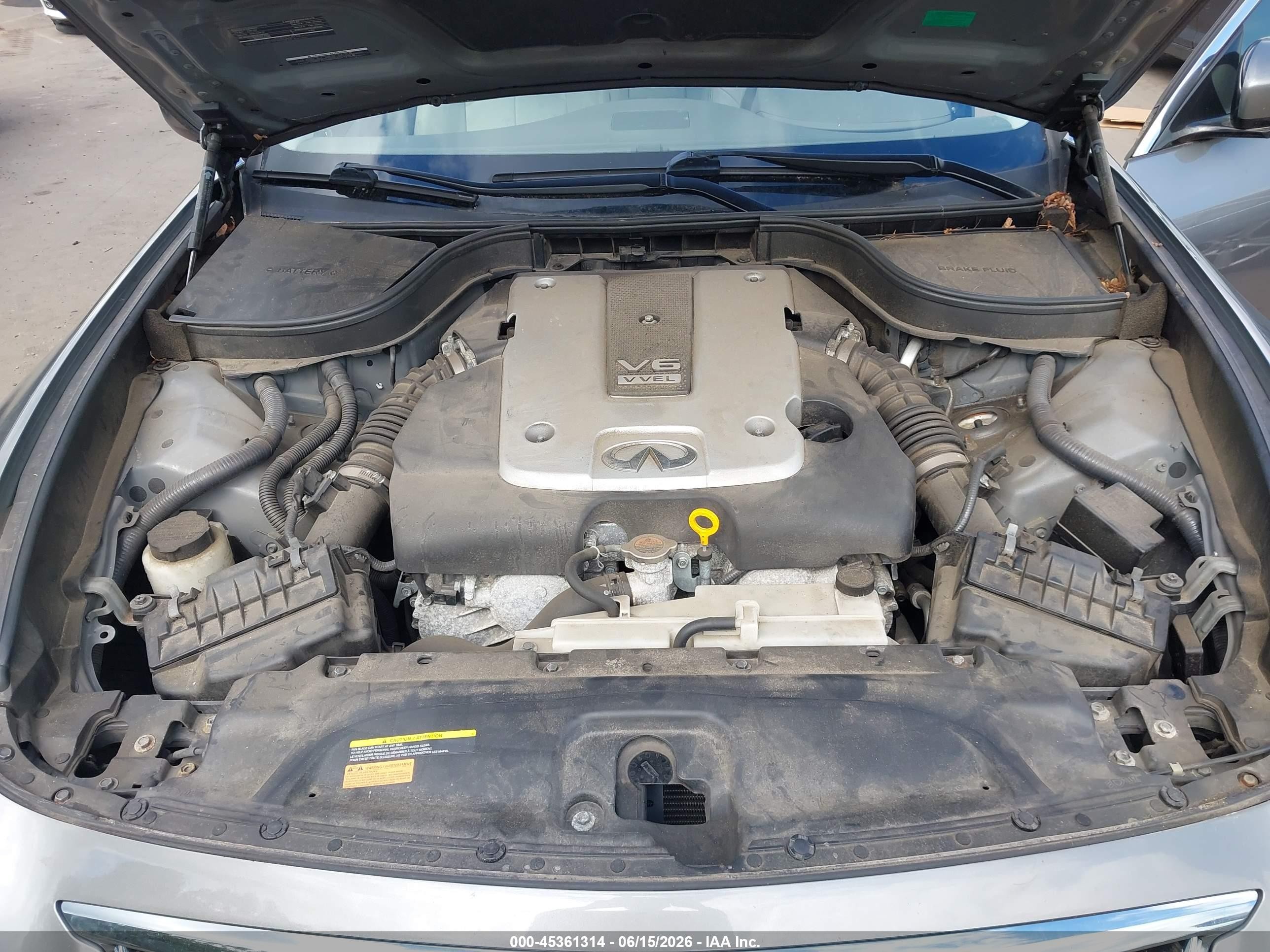 2013 Infiniti G37x   Gray vin: JN1CV6AR4DM359237