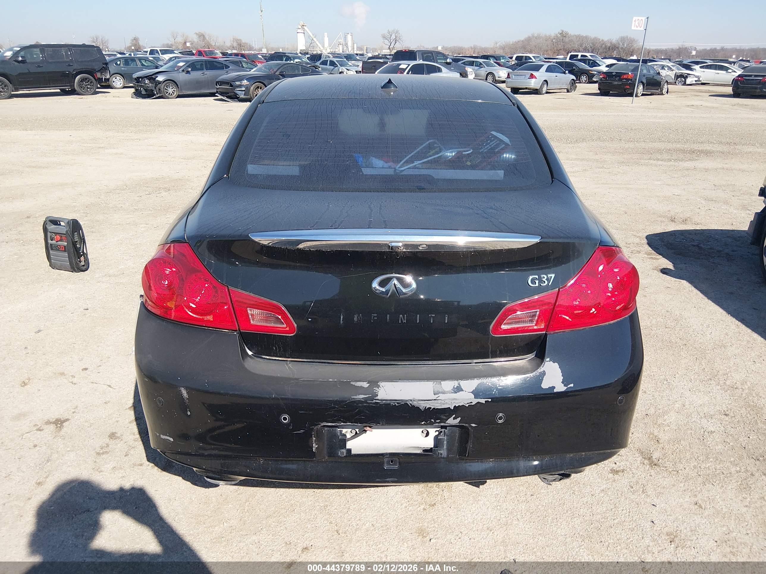 2013 Infiniti G37x   Black vin: JN1CV6AR4DM758438