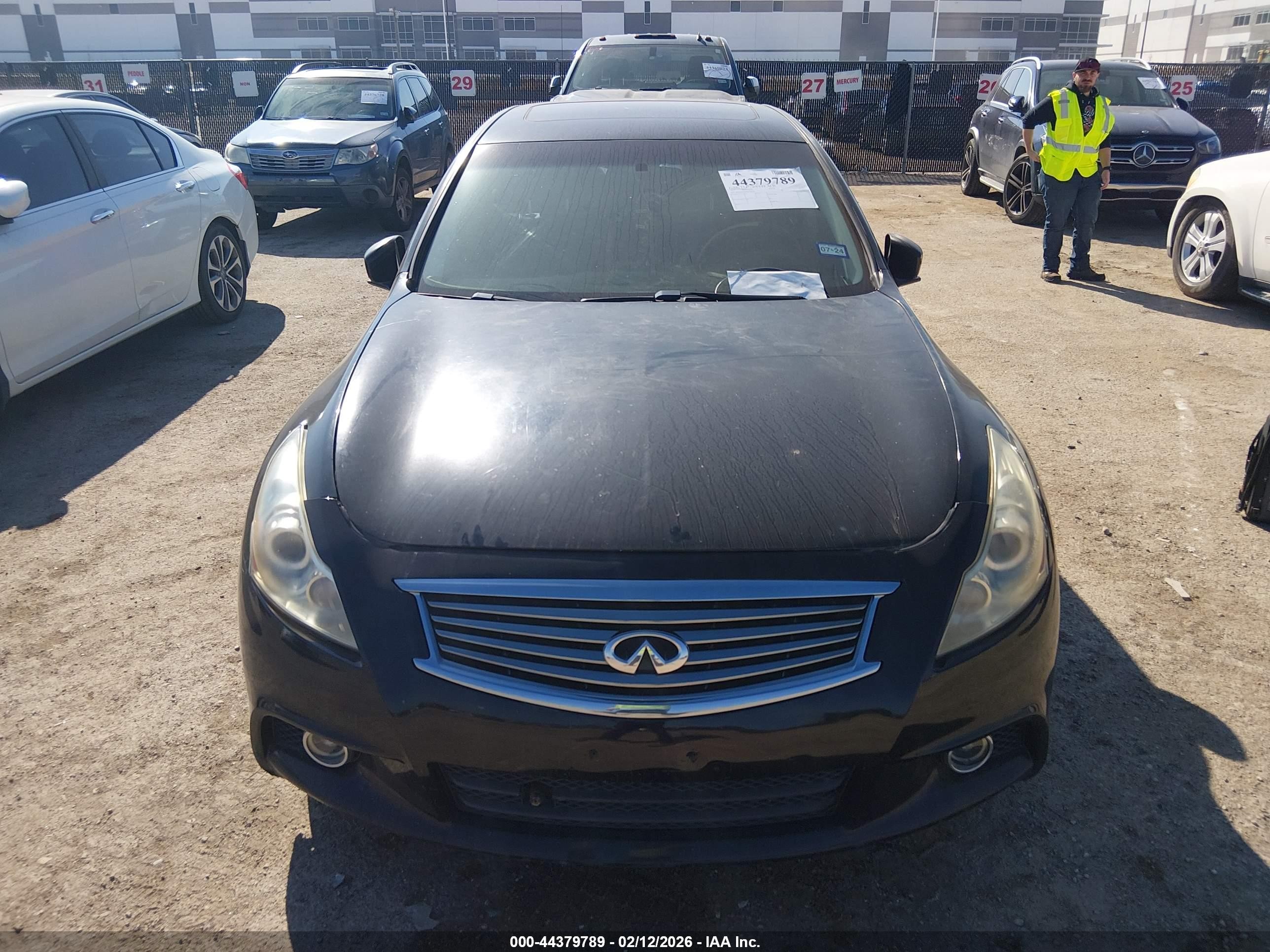 2013 Infiniti G37x   Black vin: JN1CV6AR4DM758438