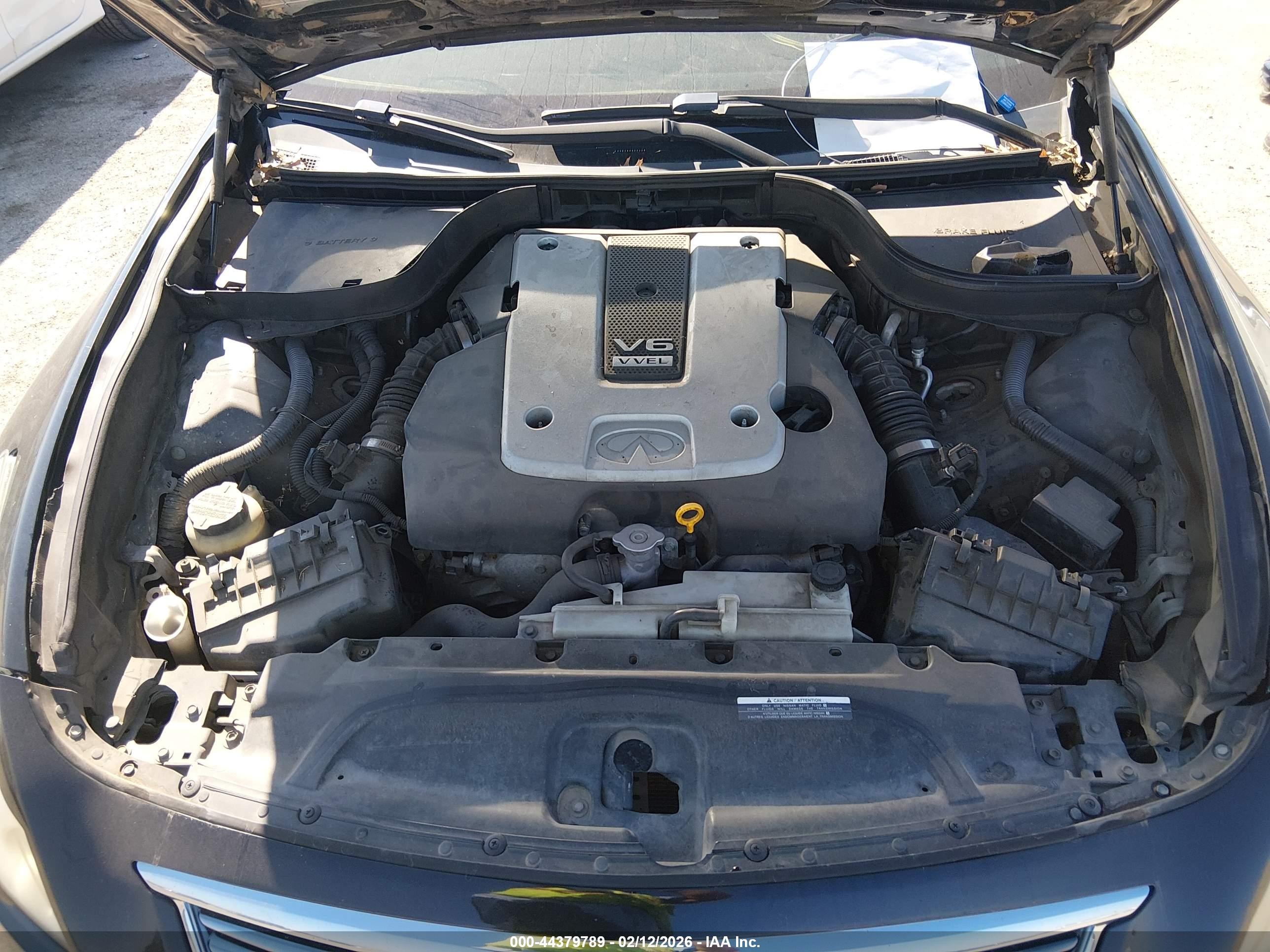 2013 Infiniti G37x   Black vin: JN1CV6AR4DM758438