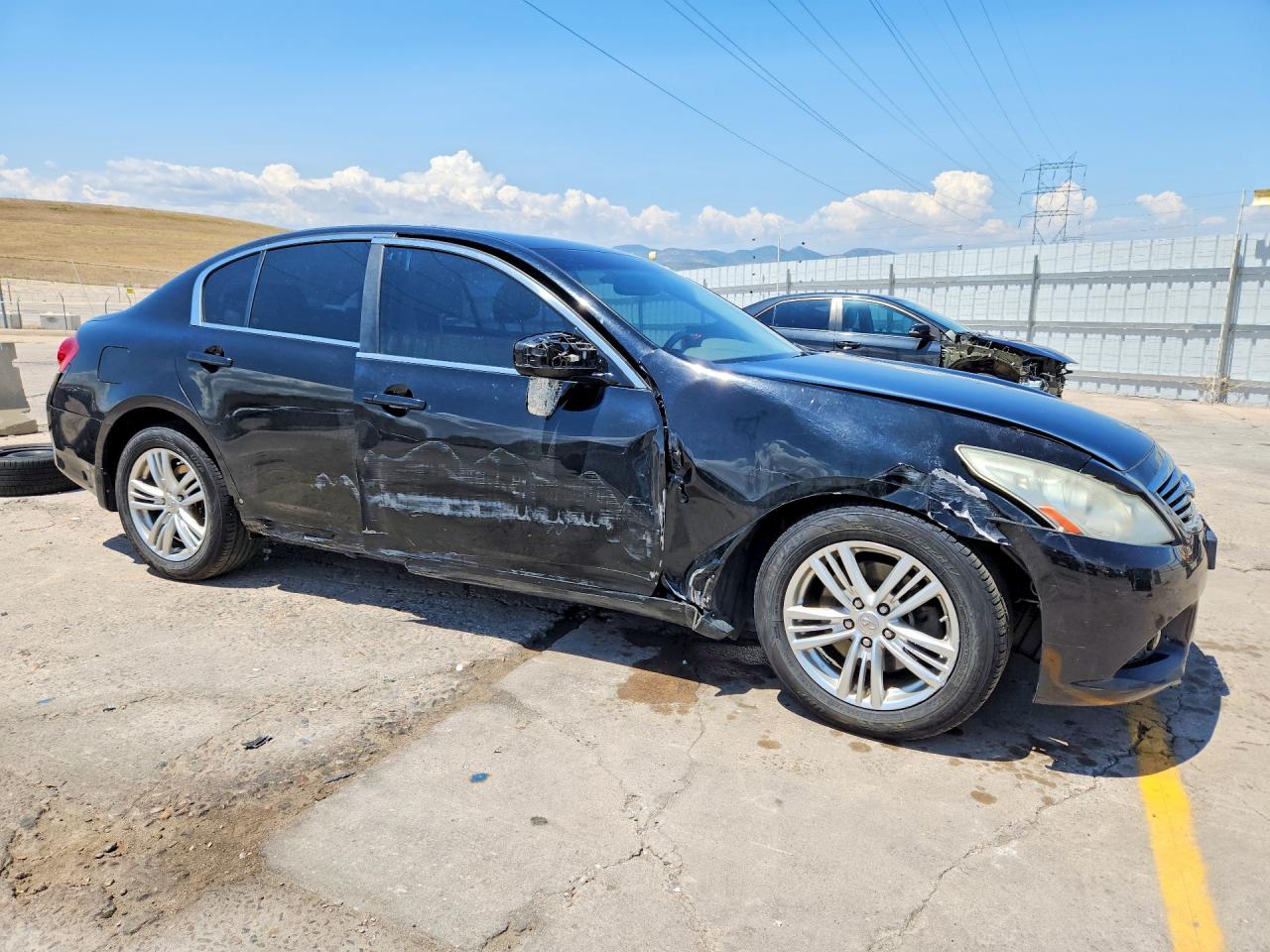 2013 Infiniti G37 Sedan X Черный vin: JN1CV6AR4DM758794