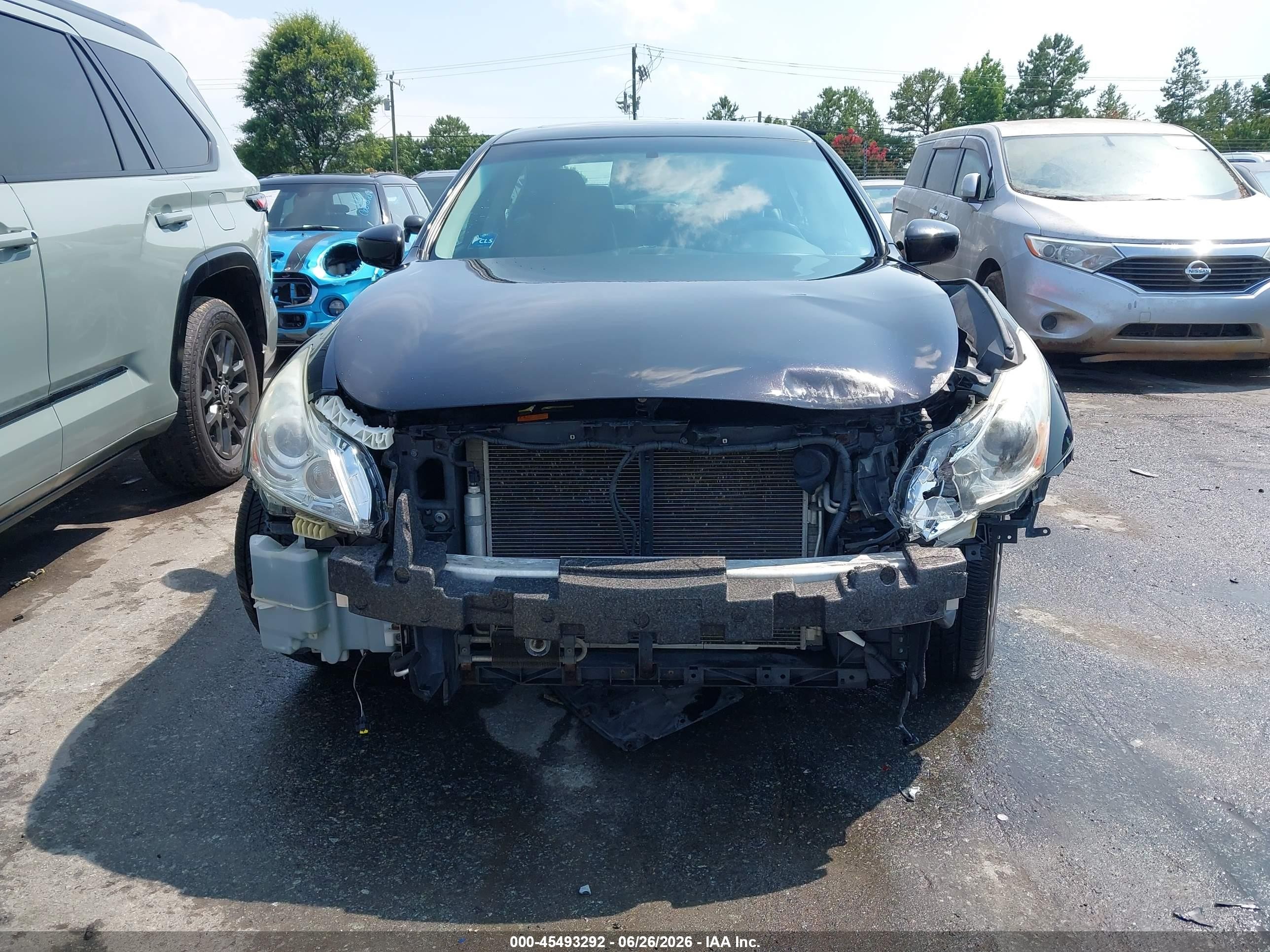 2013 Infiniti G37x   Black vin: JN1CV6AR4DM761064