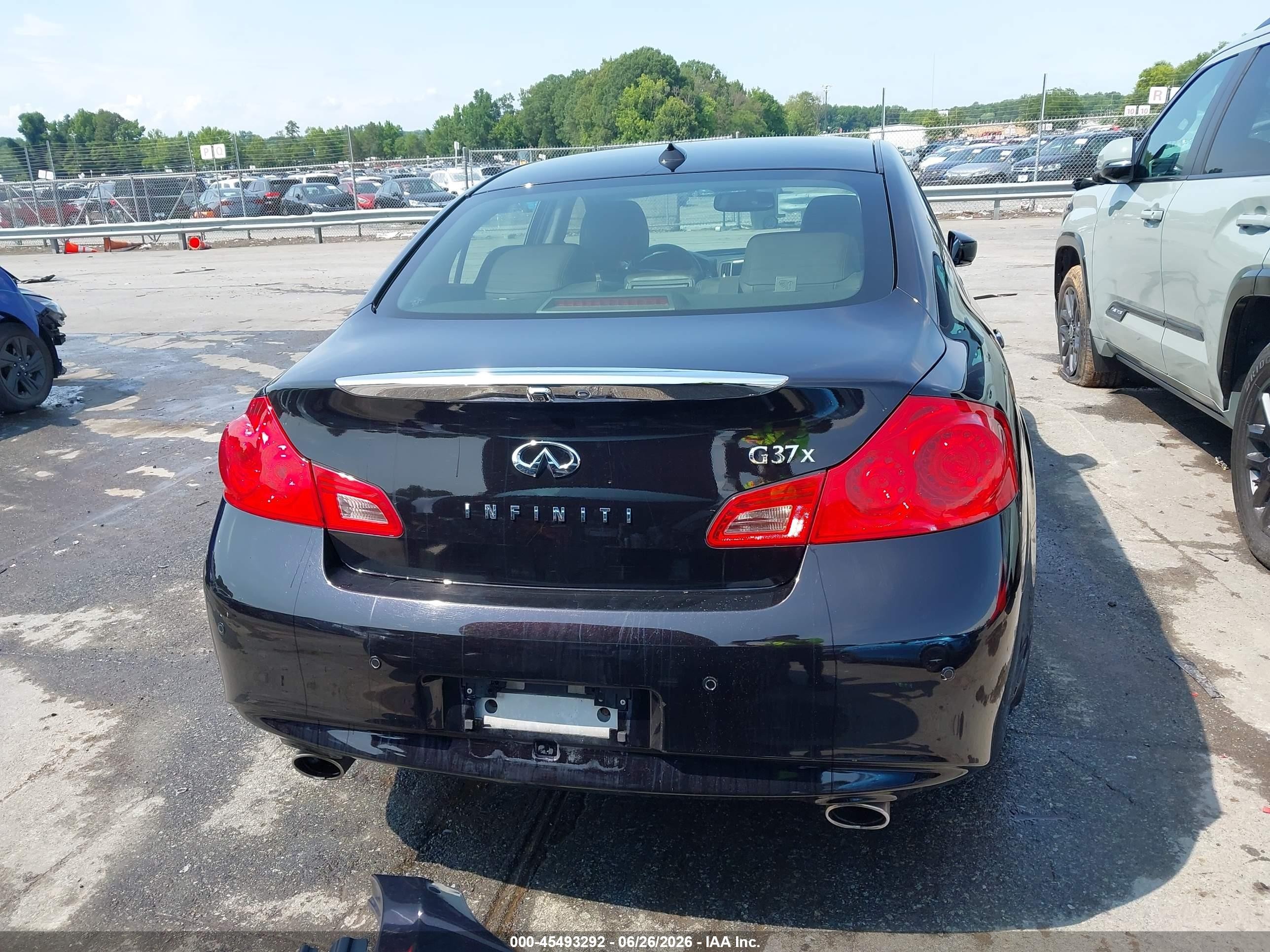 2013 Infiniti G37x   Black vin: JN1CV6AR4DM761064