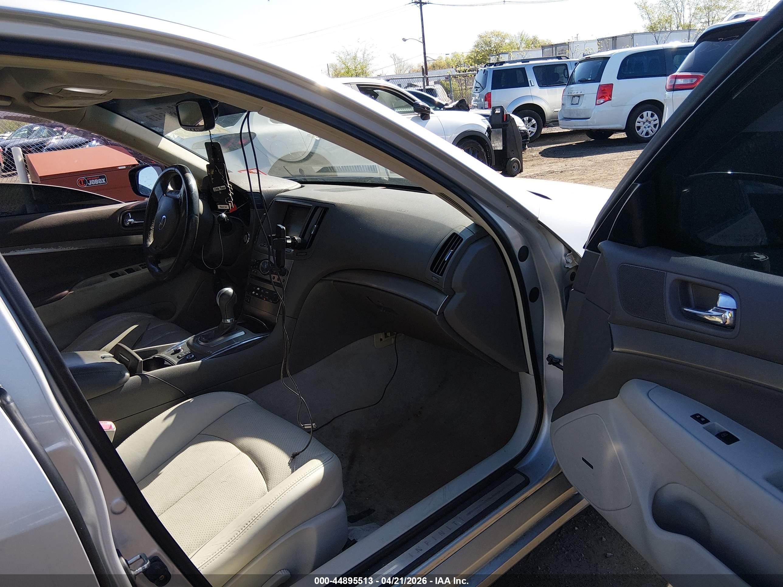 2013 Infiniti G37x   Gray vin: JN1CV6AR4DM762666