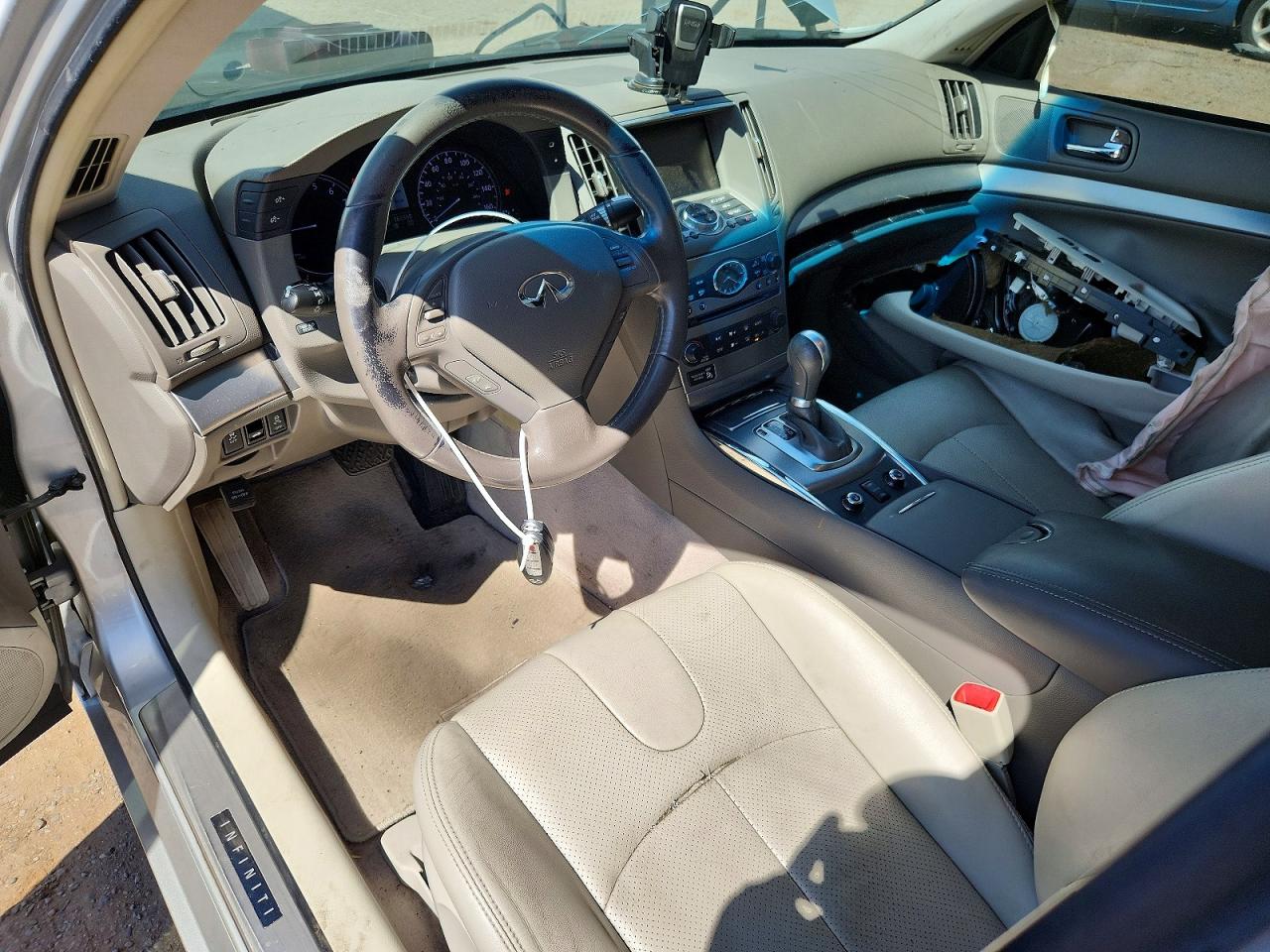 2013 Infiniti G37 Sedan X Серебряный vin: JN1CV6AR4DM762909