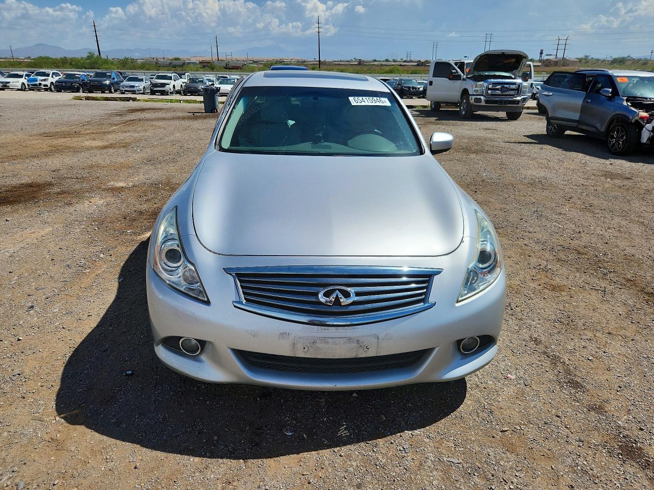 2013 Infiniti G37 Sedan X Серебряный vin: JN1CV6AR4DM762909