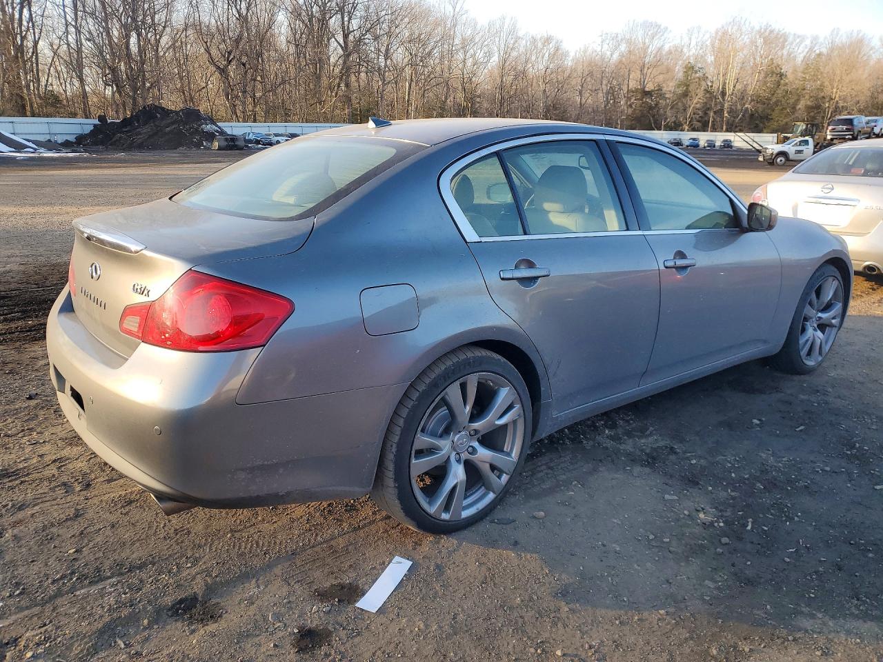 2013 Infiniti G37 Silver vin: JN1CV6AR4DM766104