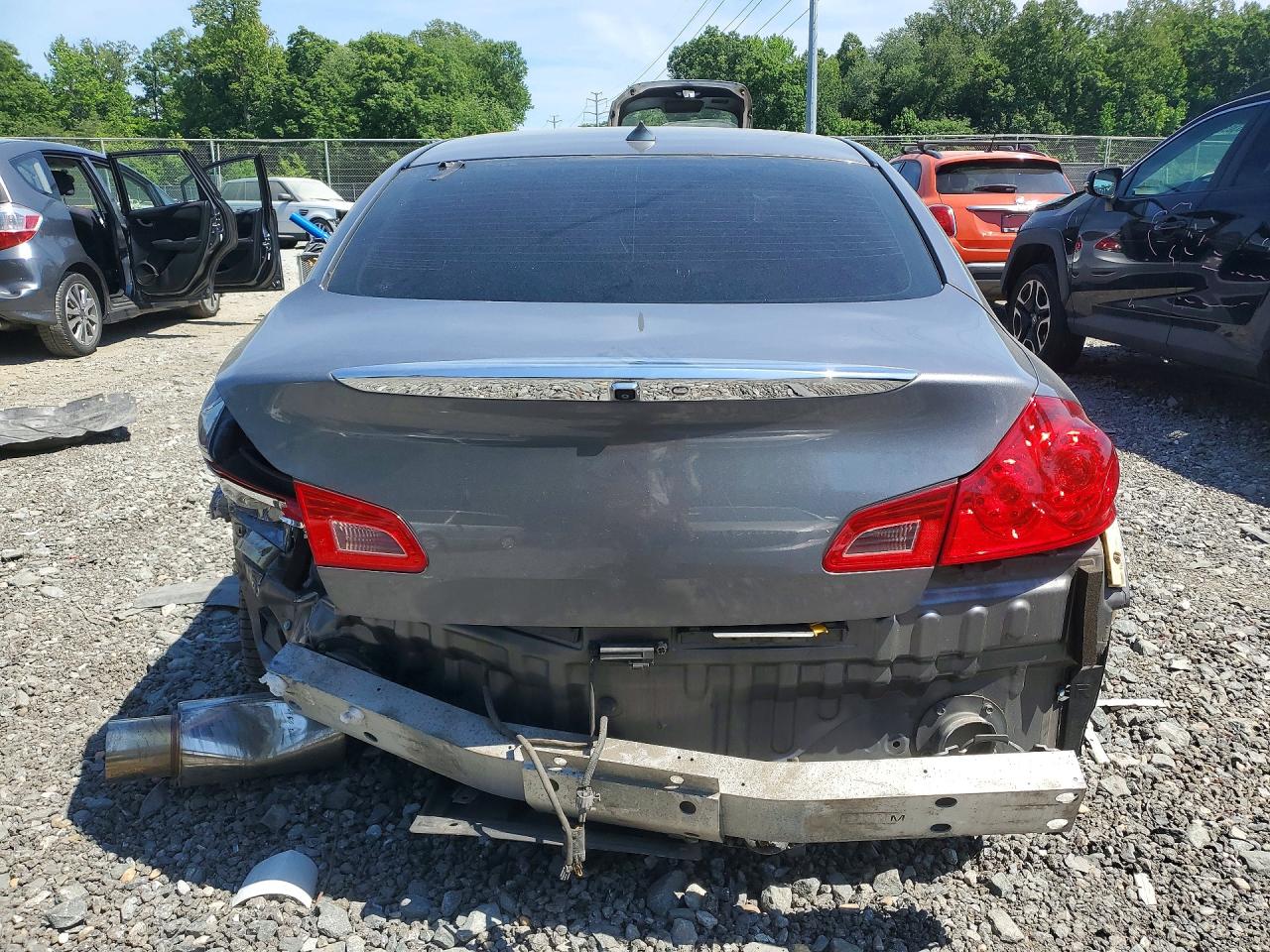 2013 Infiniti G37 Sedan X Серый vin: JN1CV6AR4DM767804