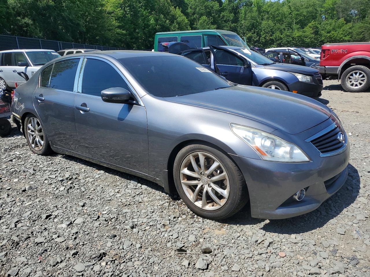 2013 Infiniti G37 Sedan X Серый vin: JN1CV6AR4DM767804