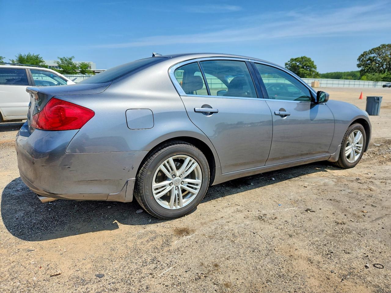 2013 Infiniti G37 Sedan X Gray vin: JN1CV6AR4DM770010