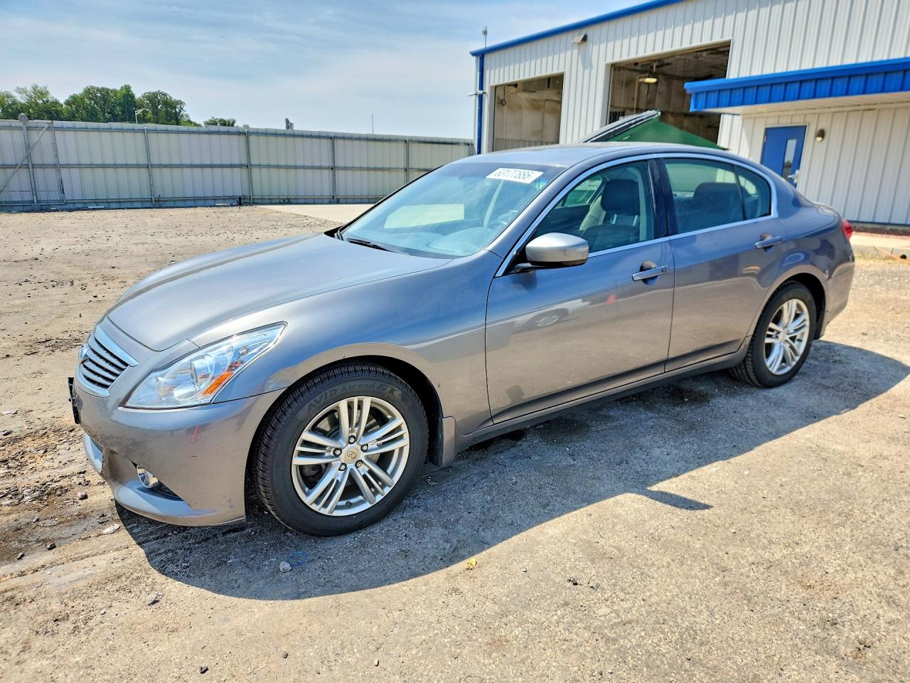 2013 Infiniti G37 Sedan X Gray vin: JN1CV6AR4DM770010