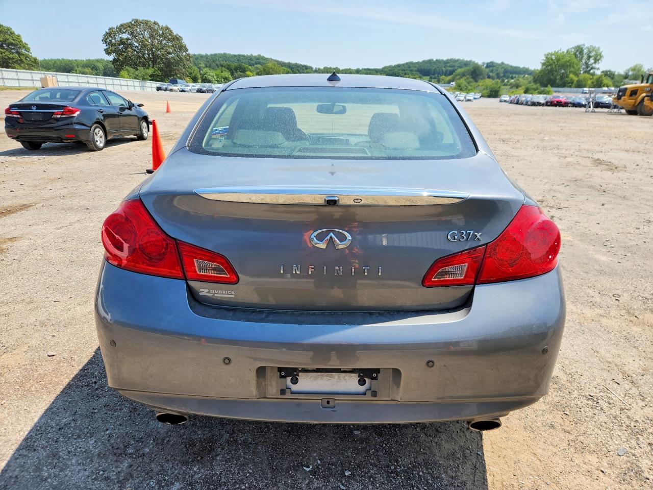 2013 Infiniti G37 Sedan X Gray vin: JN1CV6AR4DM770010