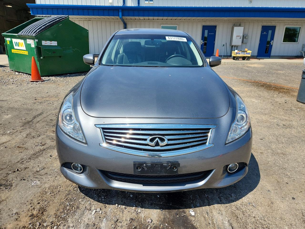 2013 Infiniti G37 Sedan X Gray vin: JN1CV6AR4DM770010
