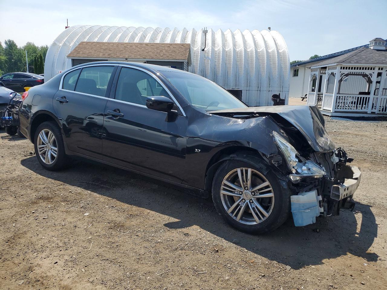 2015 Infiniti Q40 Base Black vin: JN1CV6AR4FM521760
