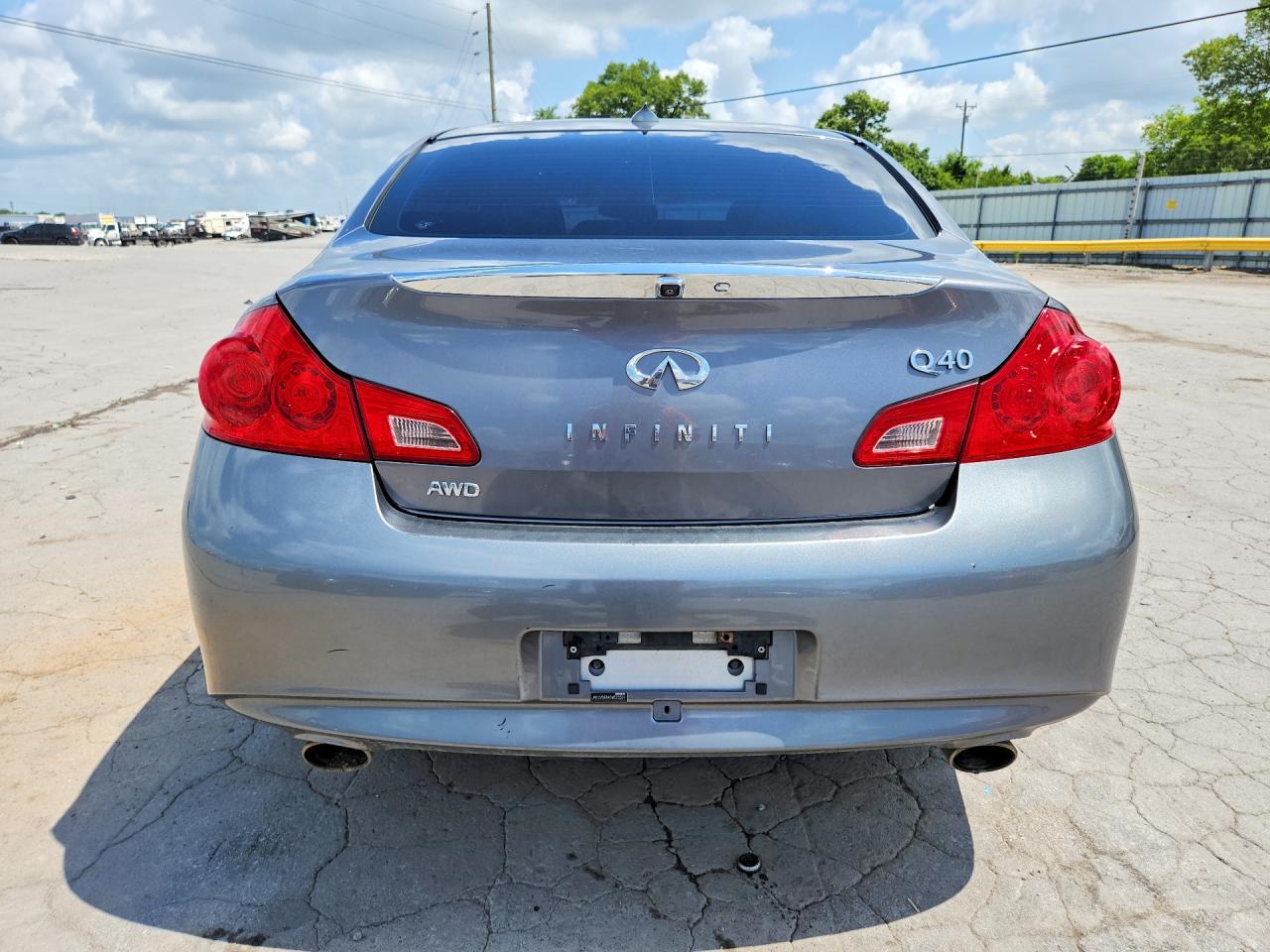 2015 Infiniti Q40 Base Gray vin: JN1CV6AR4FM523301