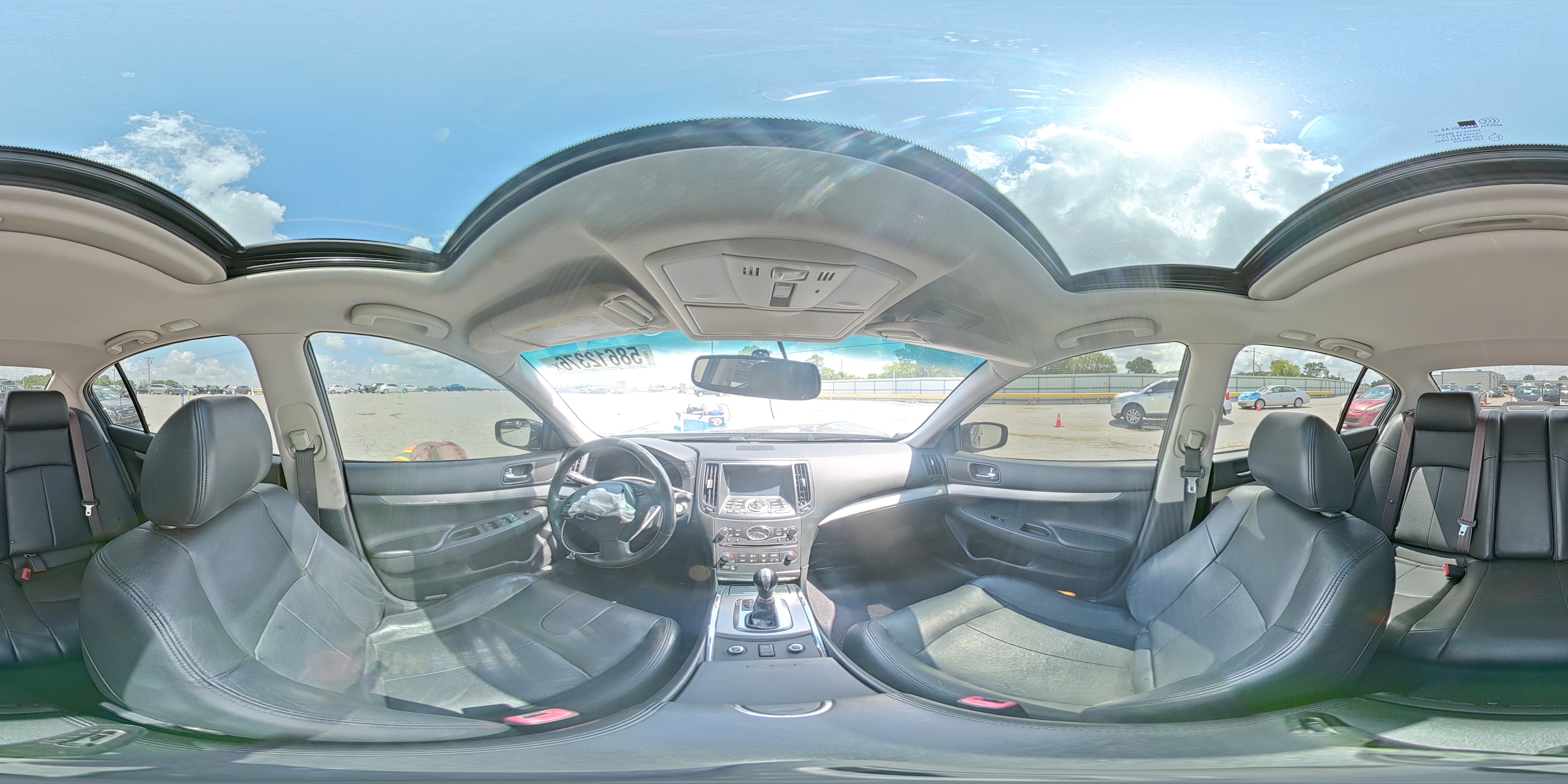 2015 Infiniti Q40 Base Gray vin: JN1CV6AR4FM523301