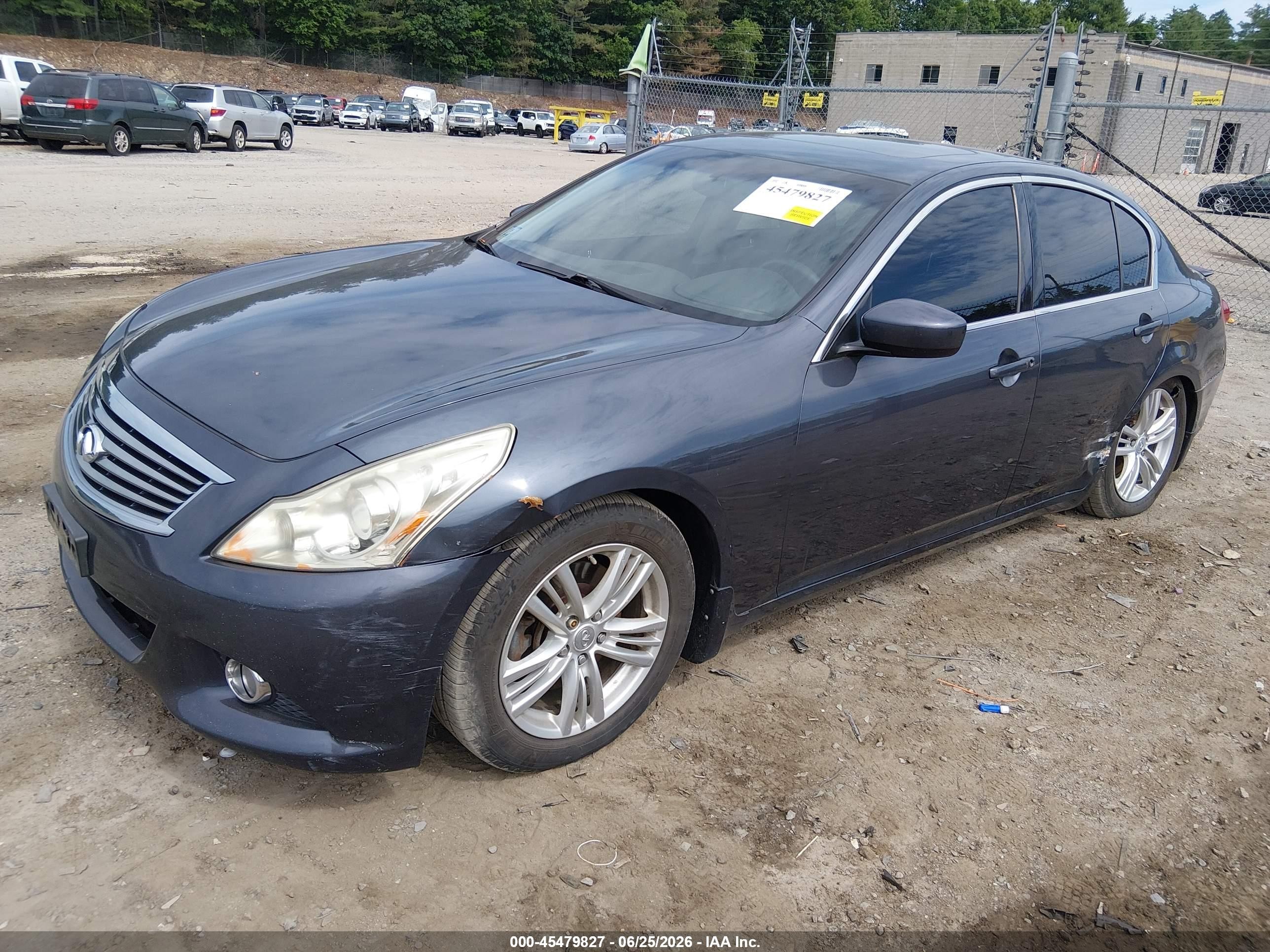 2010 Infiniti G37x   Gray vin: JN1CV6AR5AM251835
