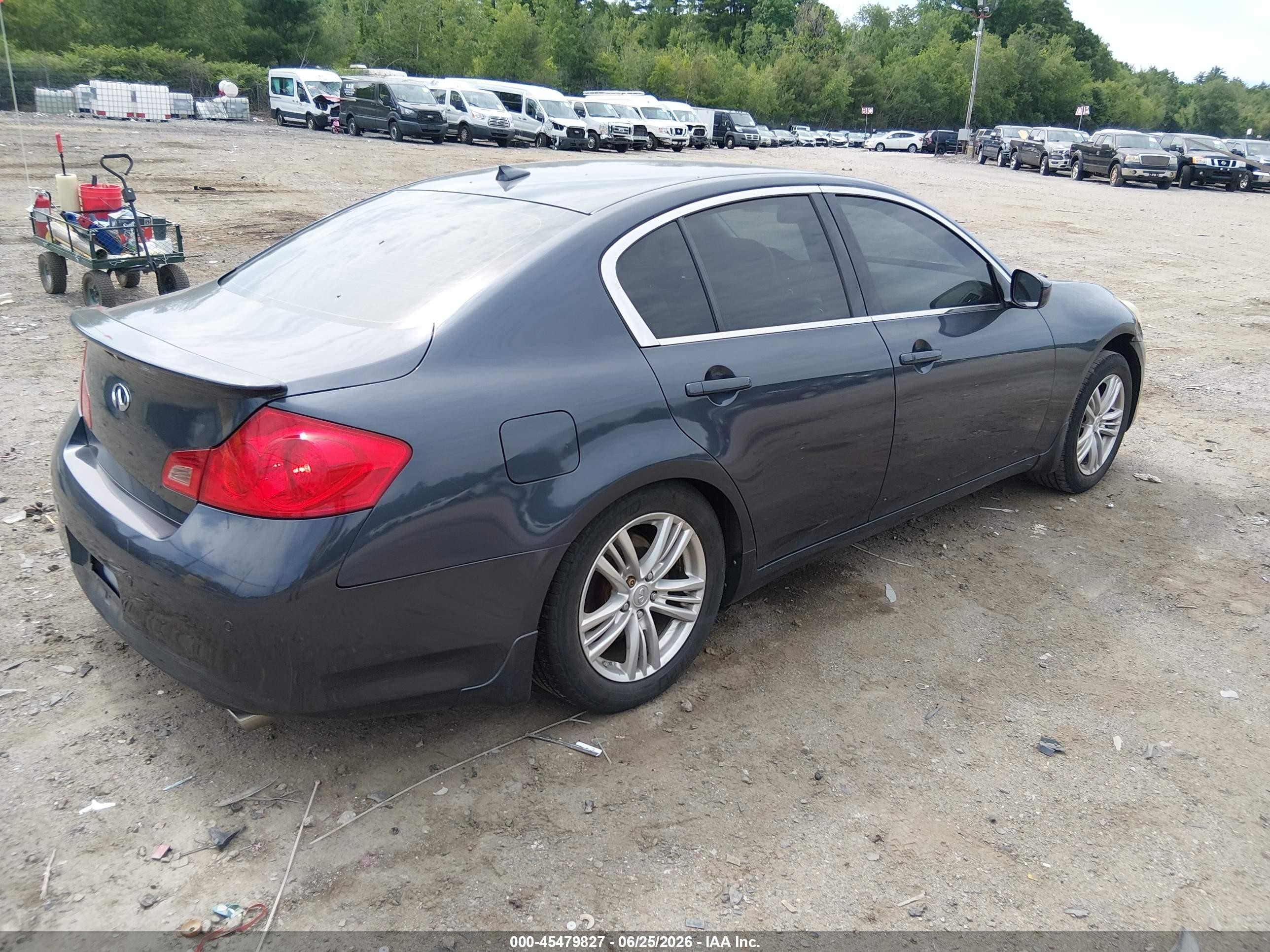 2010 Infiniti G37x   Gray vin: JN1CV6AR5AM251835