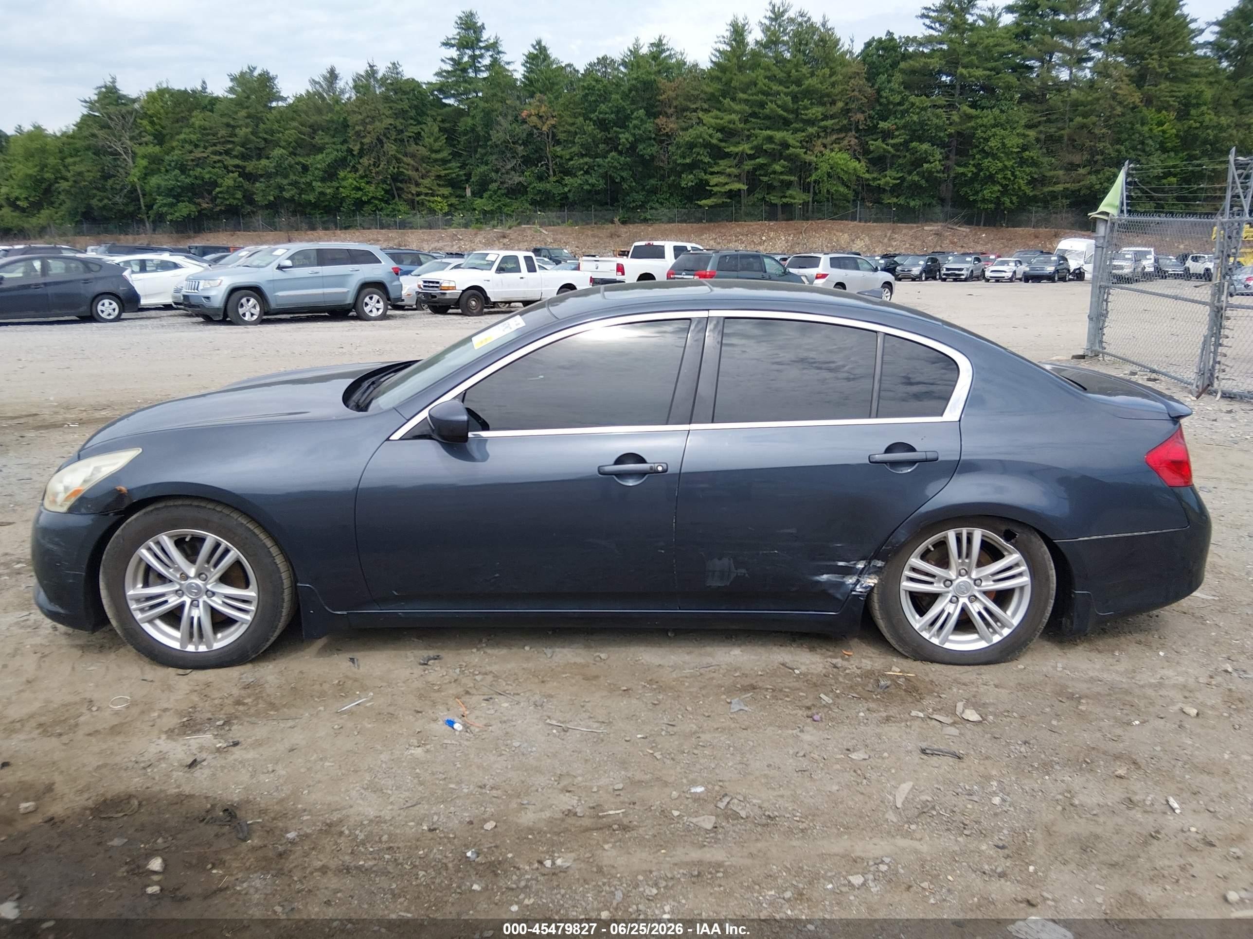 2010 Infiniti G37x   Gray vin: JN1CV6AR5AM251835