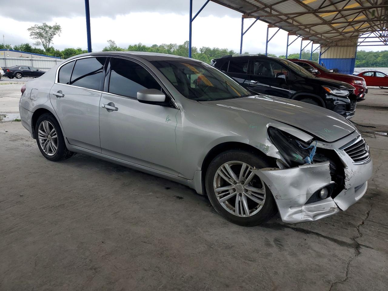 2010 Infiniti G37 Sedan X Silver vin: JN1CV6AR5AM253276