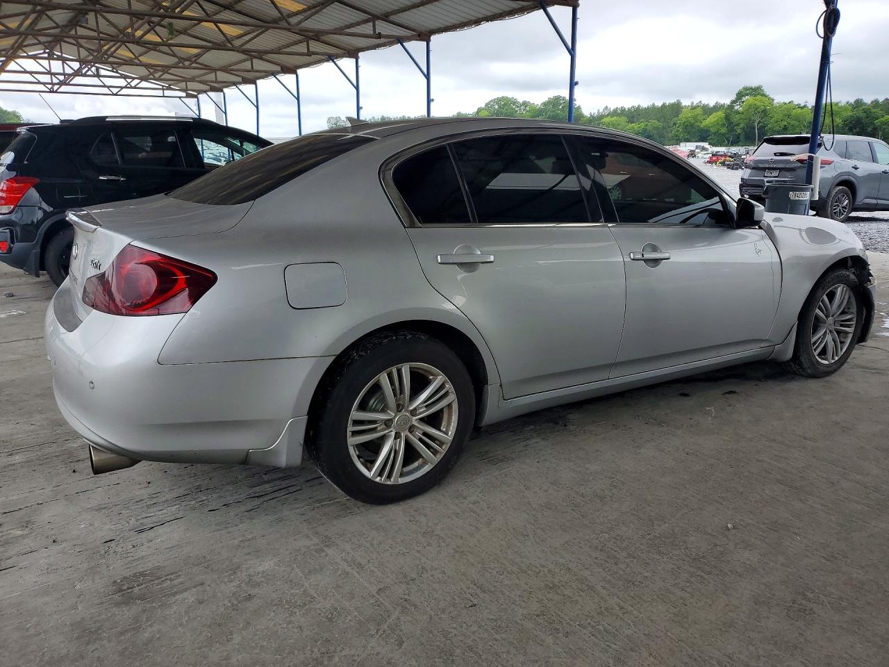 2010 Infiniti G37 Sedan X Silver vin: JN1CV6AR5AM253276