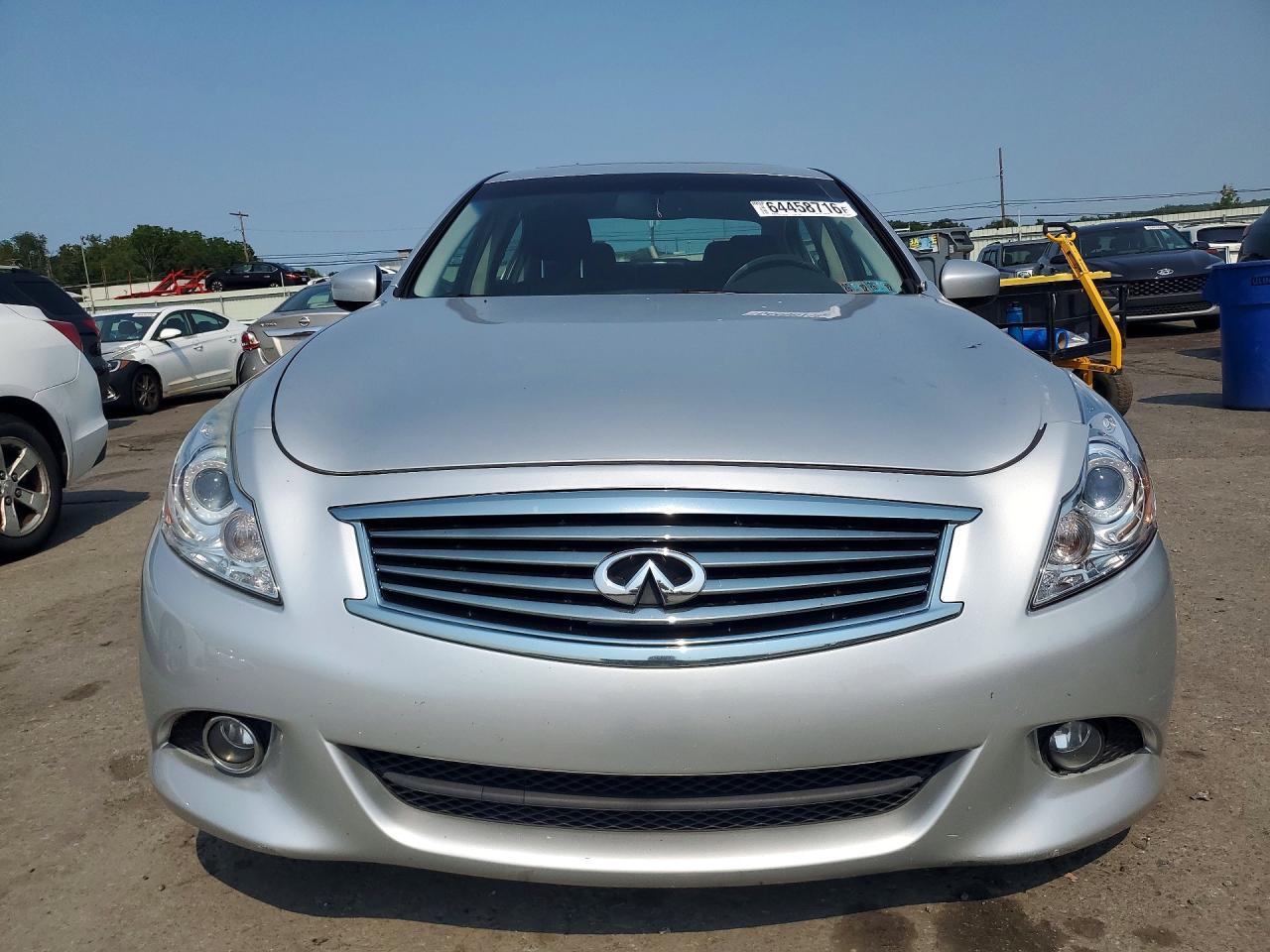 2010 Infiniti G37 Sedan X Silver vin: JN1CV6AR5AM253875