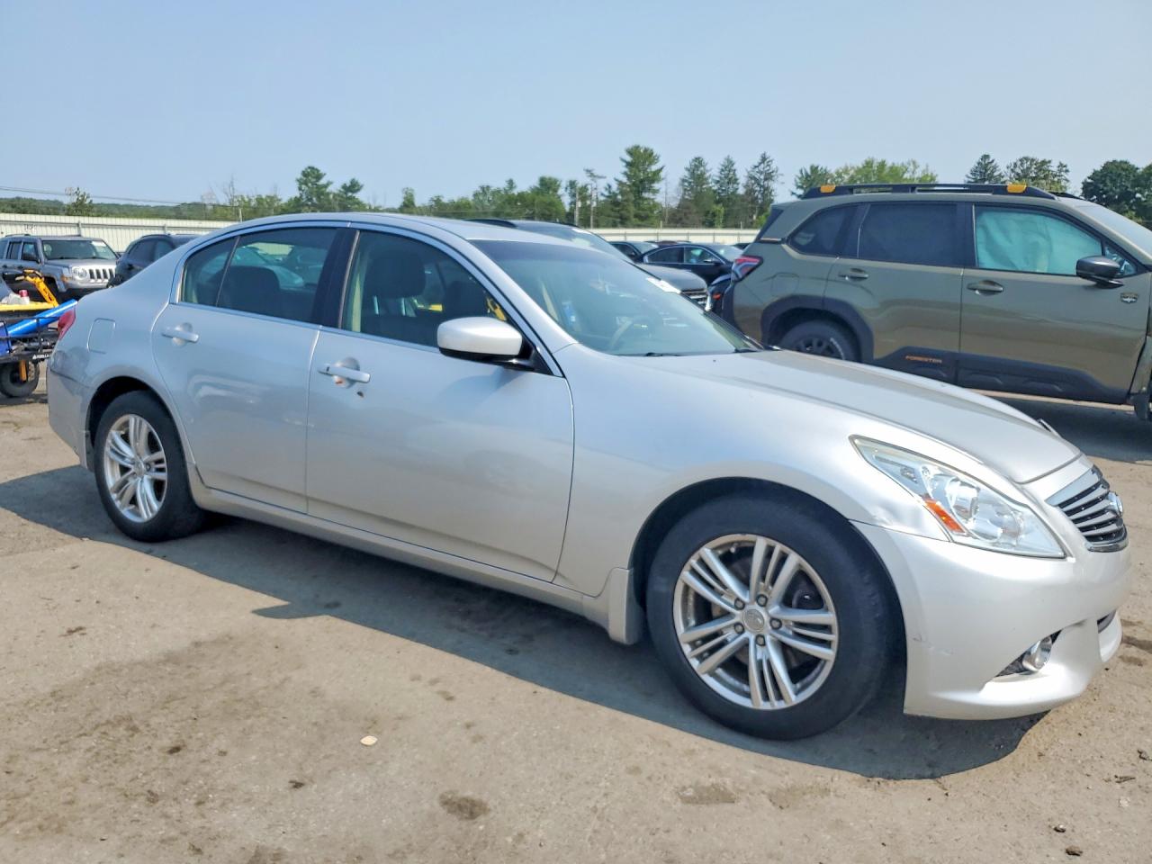 2010 Infiniti G37 Sedan X Silver vin: JN1CV6AR5AM253875