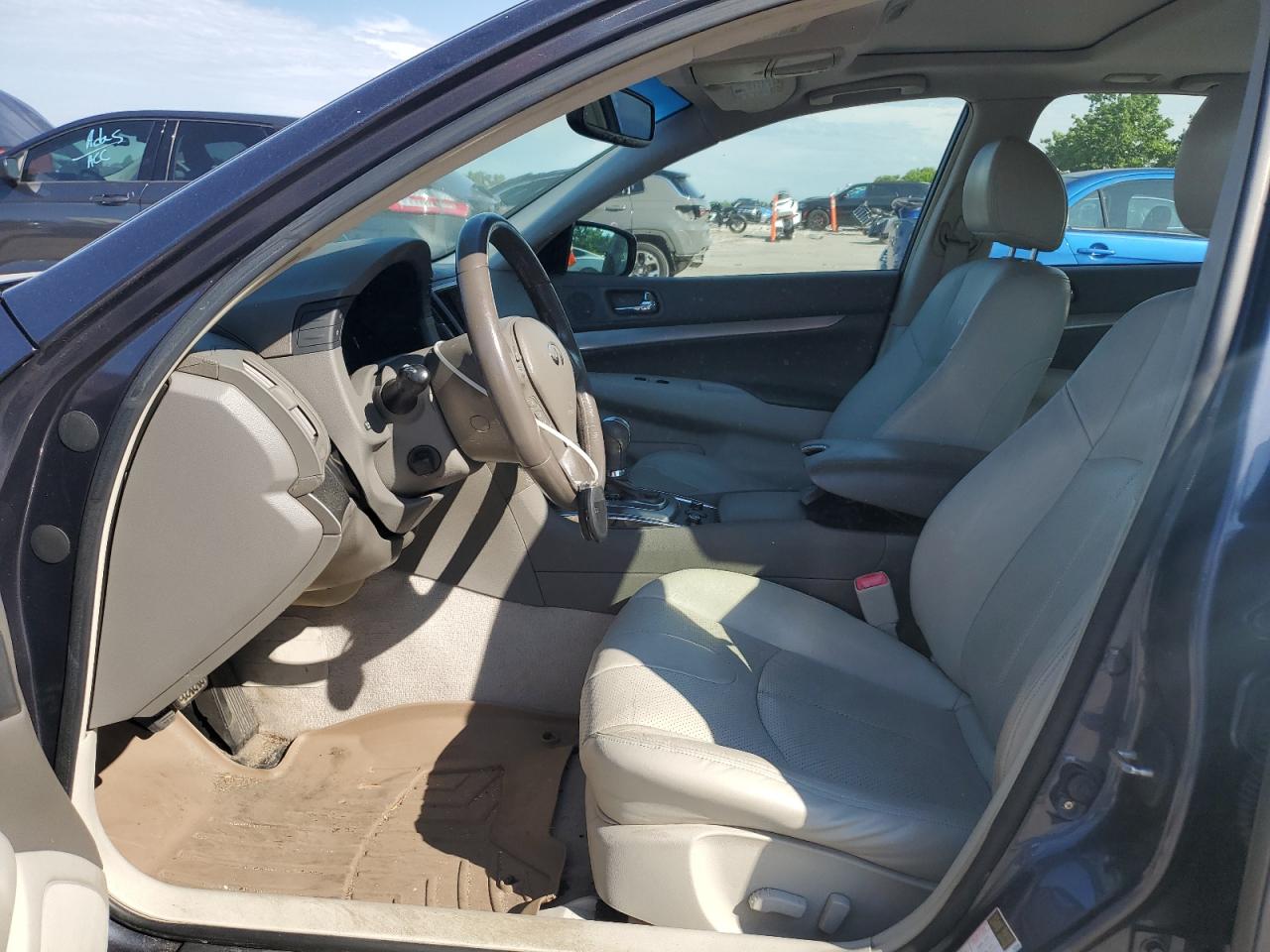 2010 Infiniti G37 Sedan X Серый vin: JN1CV6AR5AM254329