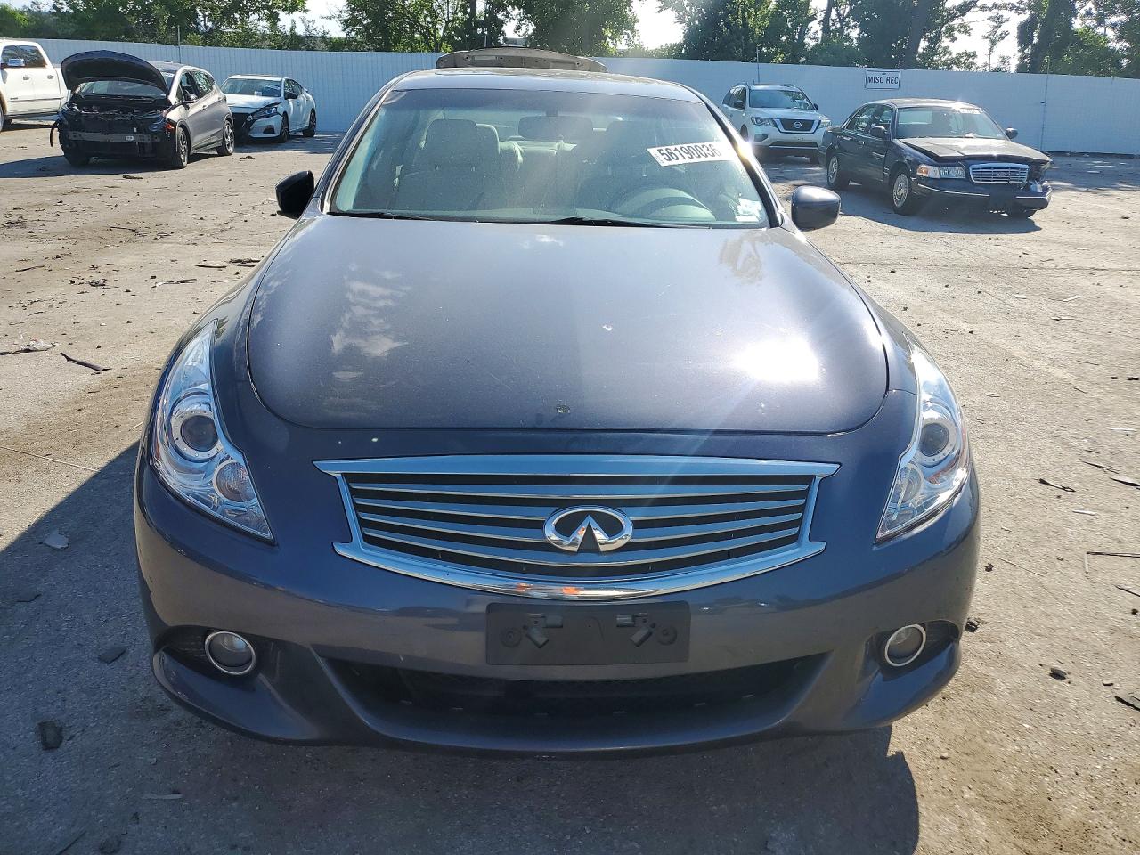 2010 Infiniti G37 Sedan X Серый vin: JN1CV6AR5AM254329