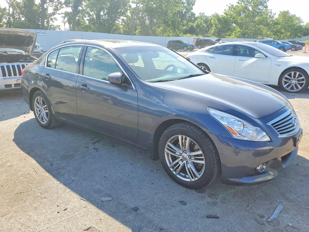 2010 Infiniti G37 Sedan X Серый vin: JN1CV6AR5AM254329