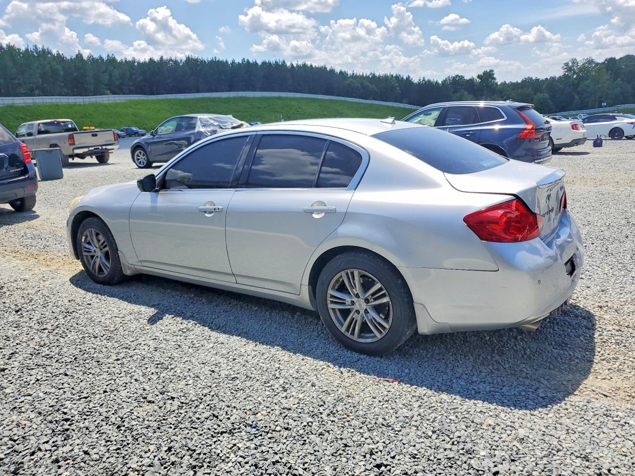 2010 Infiniti G37 Sedan X Silver vin: JN1CV6AR5AM255030