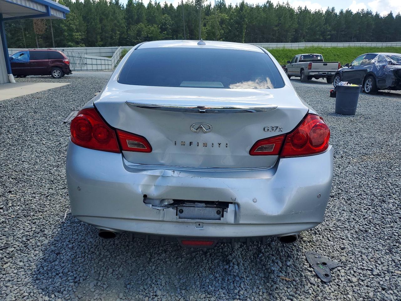 2010 Infiniti G37 Sedan X Silver vin: JN1CV6AR5AM255030