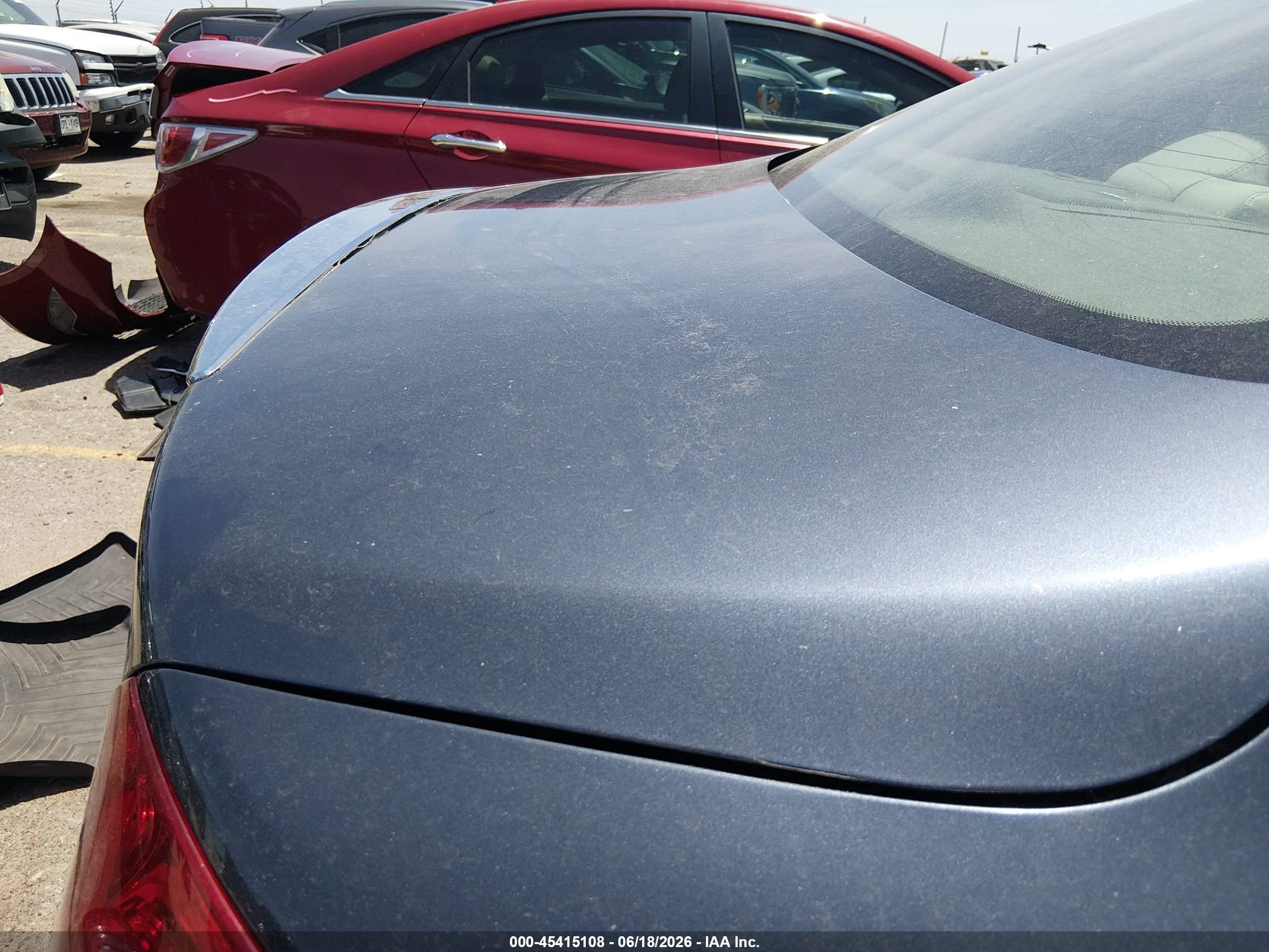 2010 Infiniti G37x   Blue vin: JN1CV6AR5AM461688