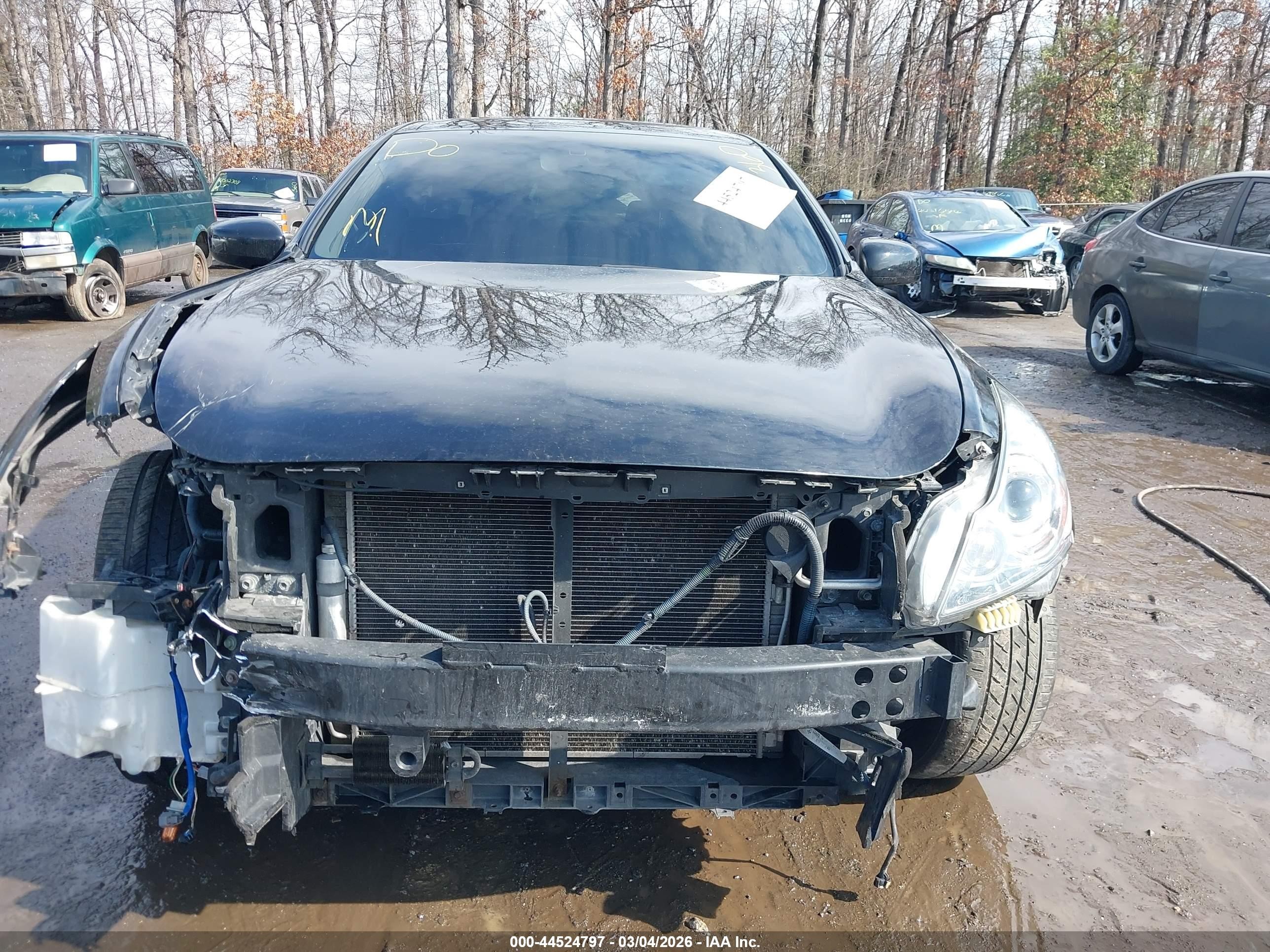 2011 Infiniti G37x   Черный vin: JN1CV6AR5BM353220