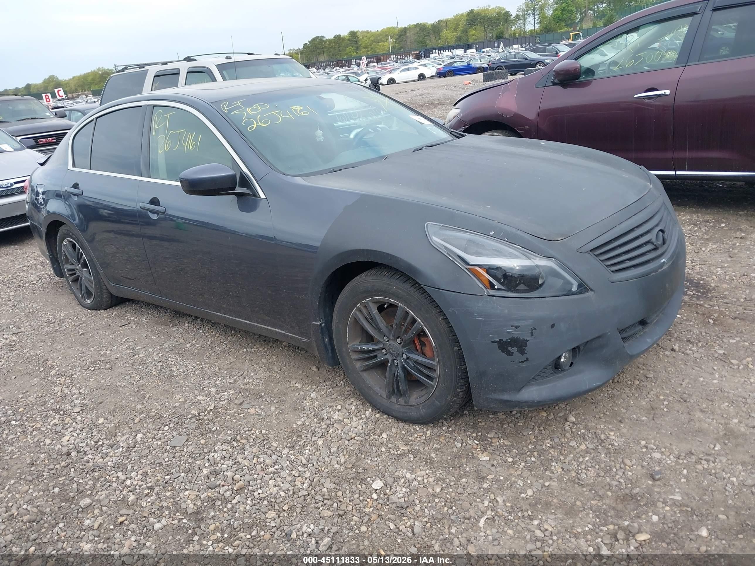 2011 Infiniti G37x   Black vin: JN1CV6AR5BM353315