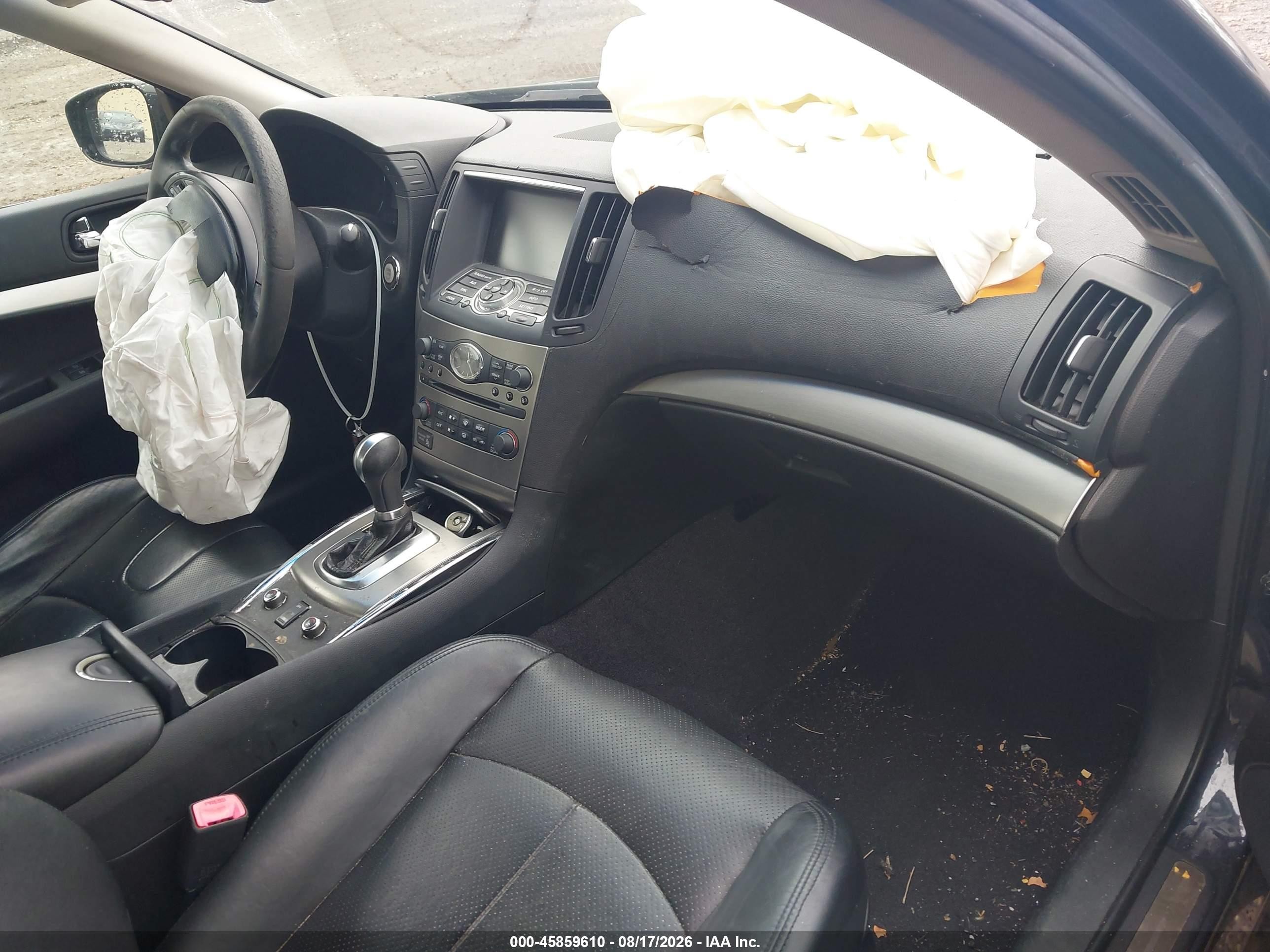 2011 Infiniti G37x   Blue vin: JN1CV6AR5BM353640