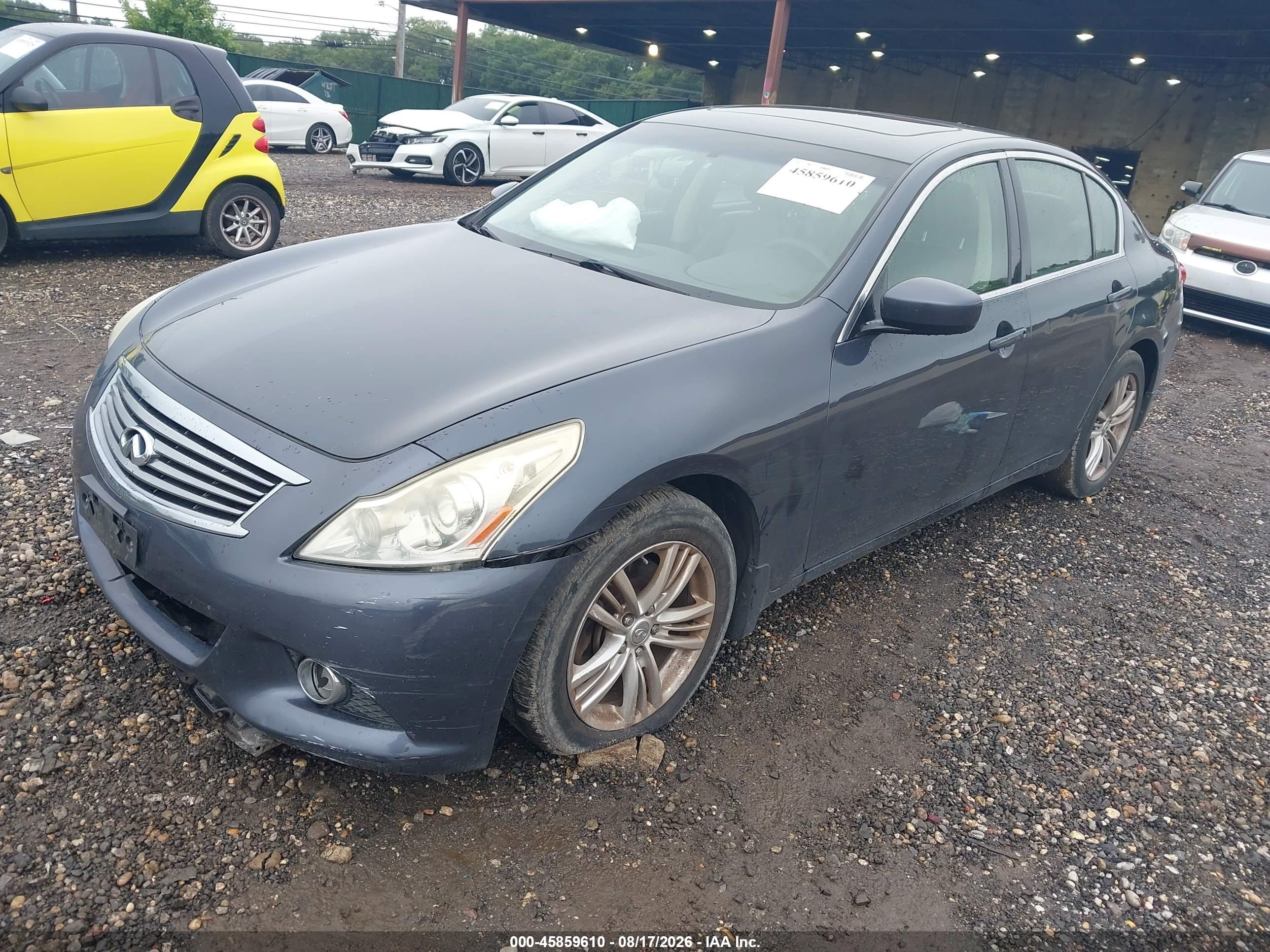 2011 Infiniti G37x   Blue vin: JN1CV6AR5BM353640