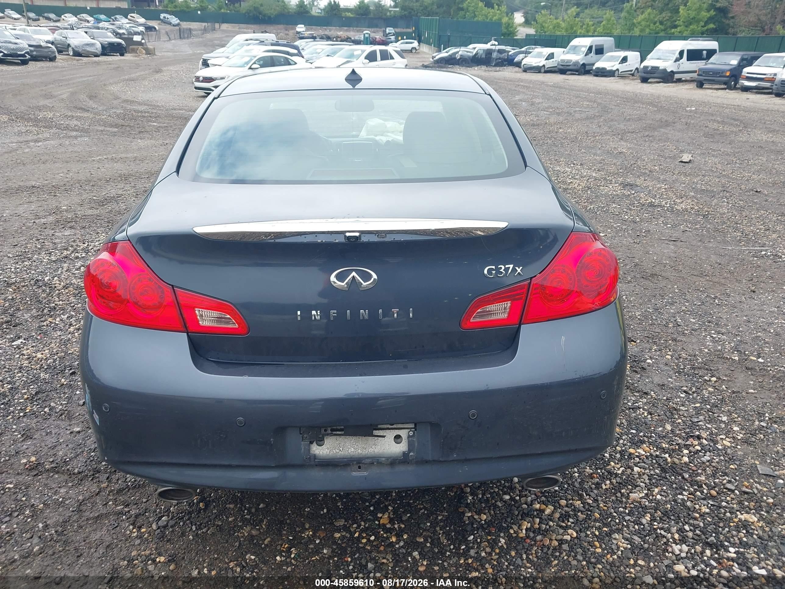 2011 Infiniti G37x   Blue vin: JN1CV6AR5BM353640