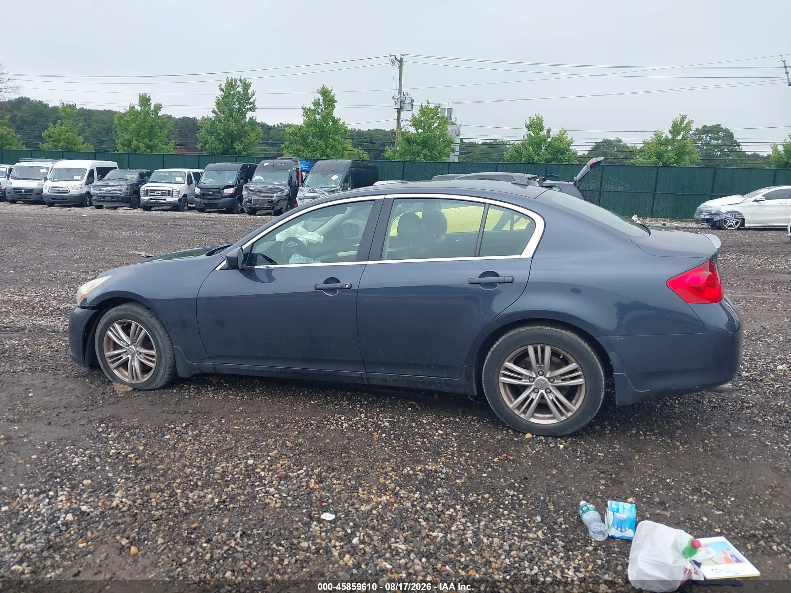 2011 Infiniti G37x   Blue vin: JN1CV6AR5BM353640