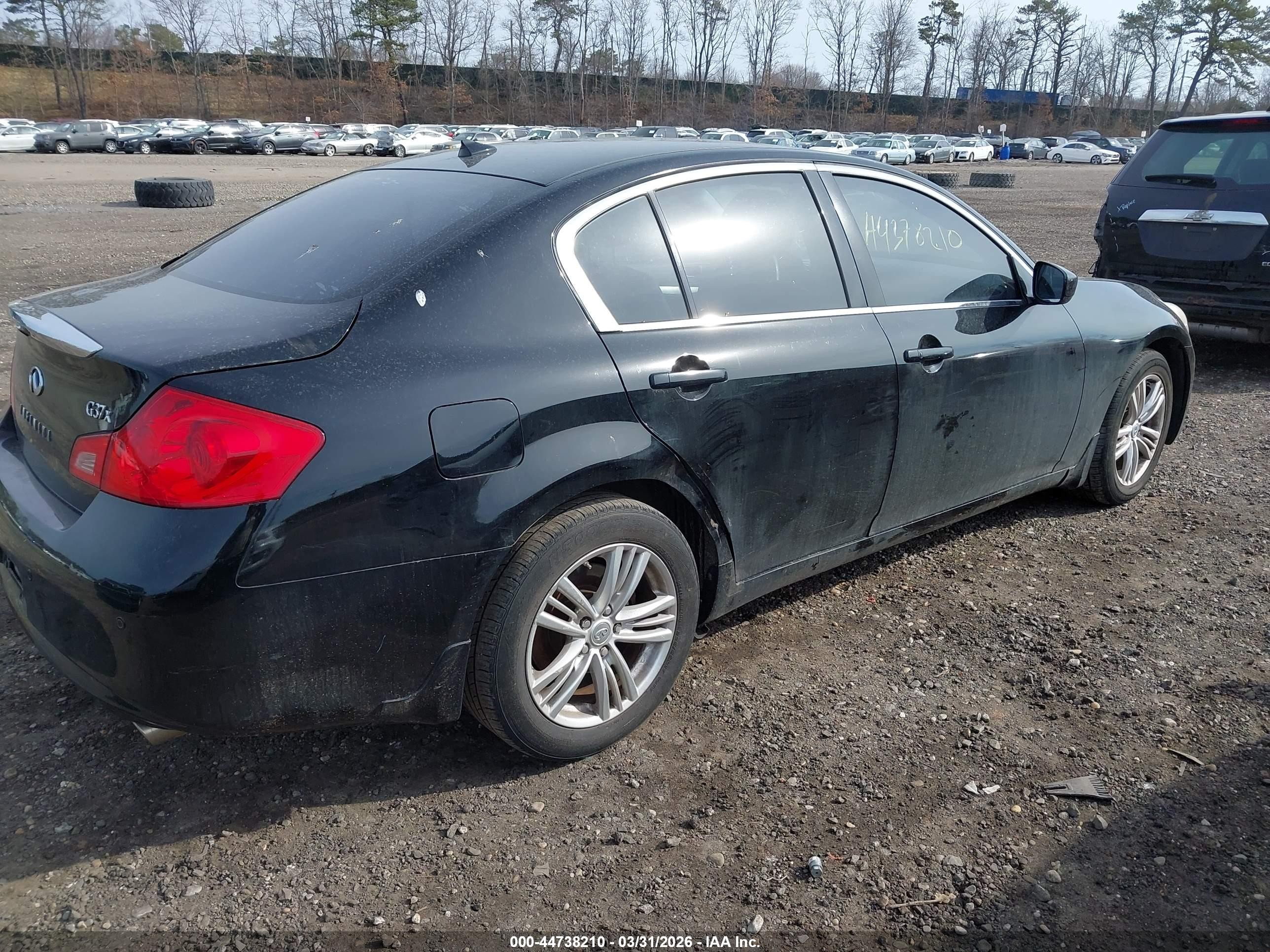 2011 Infiniti G37x   Черный vin: JN1CV6AR5BM356280