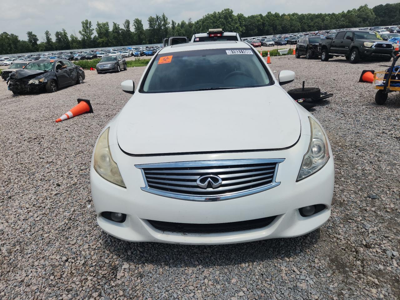 2011 Infiniti G37 Sedan X White vin: JN1CV6AR5BM406000