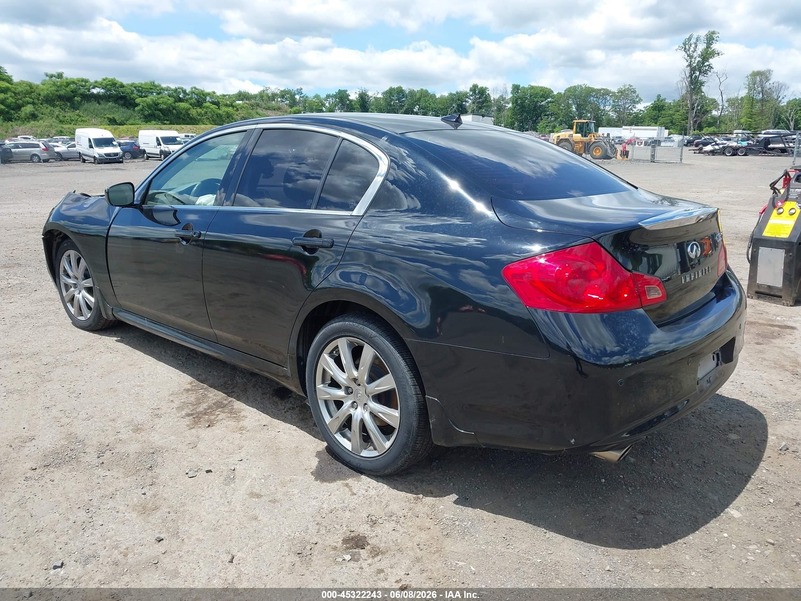 2011 Infiniti G37x   Black vin: JN1CV6AR5BM409883
