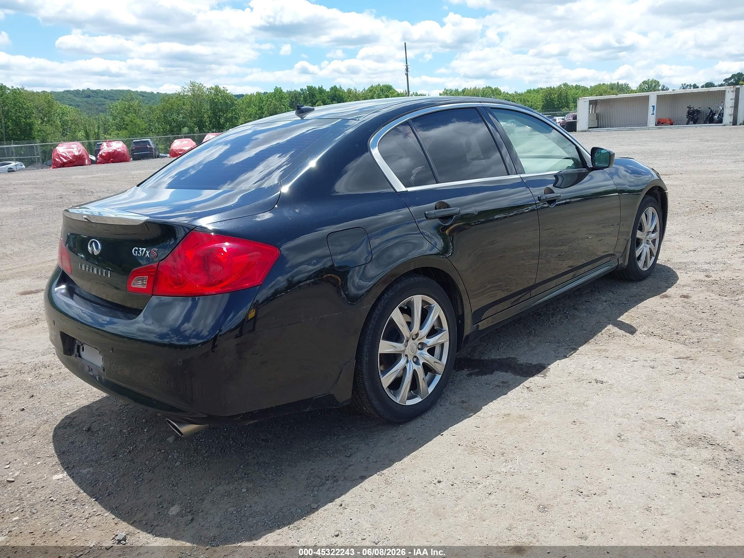 2011 Infiniti G37x   Black vin: JN1CV6AR5BM409883