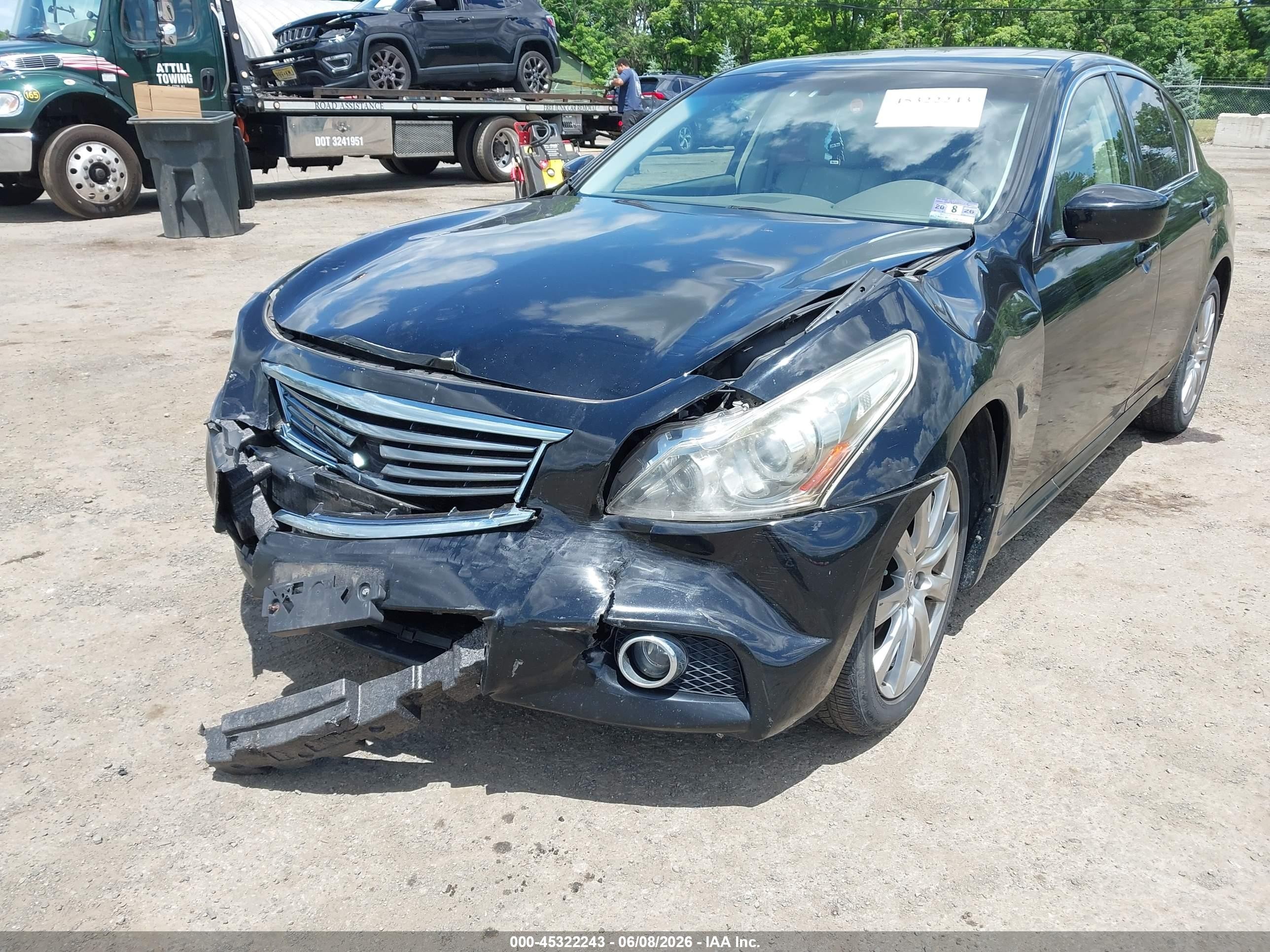 2011 Infiniti G37x   Black vin: JN1CV6AR5BM409883